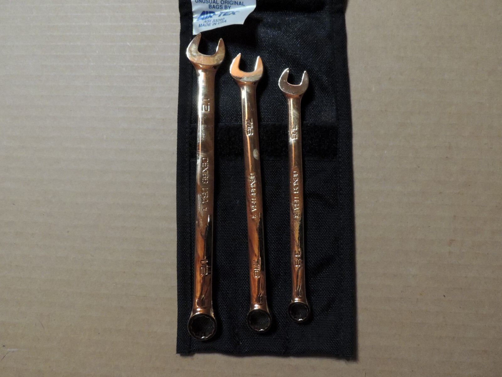 CHRYSLER MASTER TECH 1996 GOLD TOOL AWARD SNAP ON WRENCHES