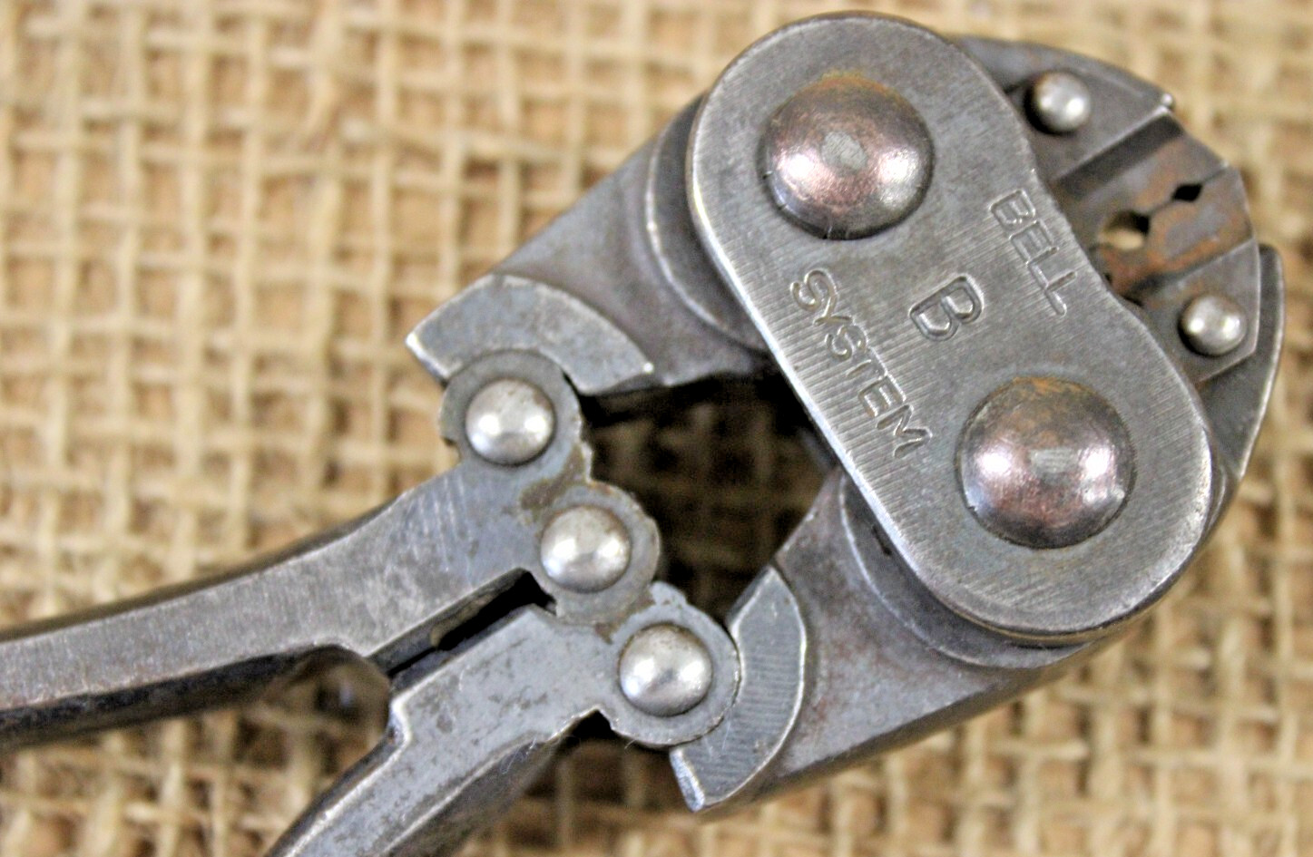 H.K.P Inc Bell System B Wire Crimper Crimping Pliers Lineman Tool USA Vintage EX