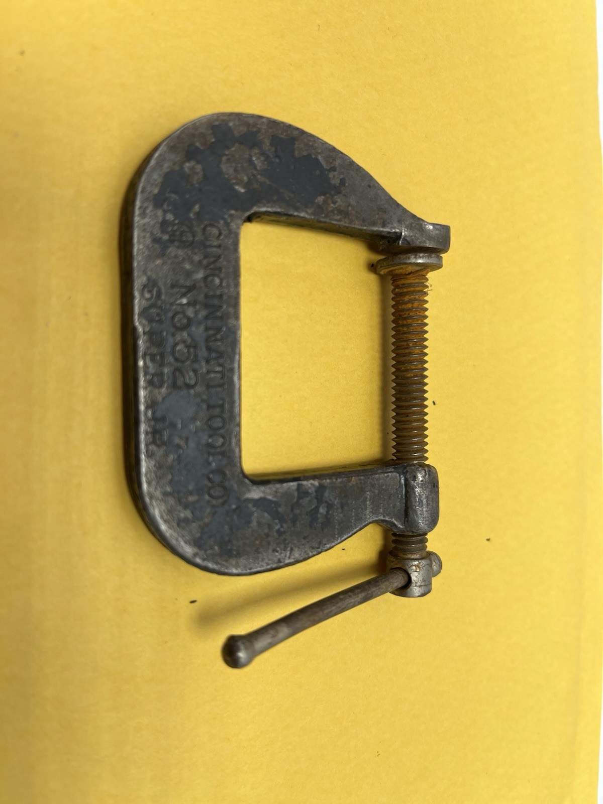 Vintage Cincinnati Tool Co # 52 Clamp ” Super Junior”