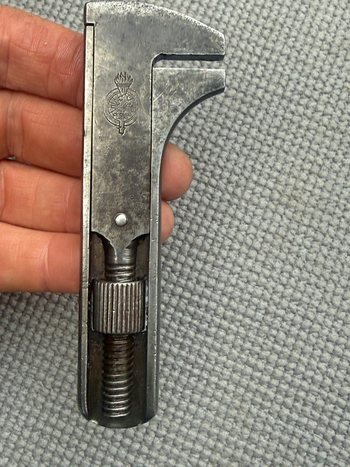 VINTAGE 4 1/2″ JOSEPH LUCAS GIRDER no 91 WRENCH.