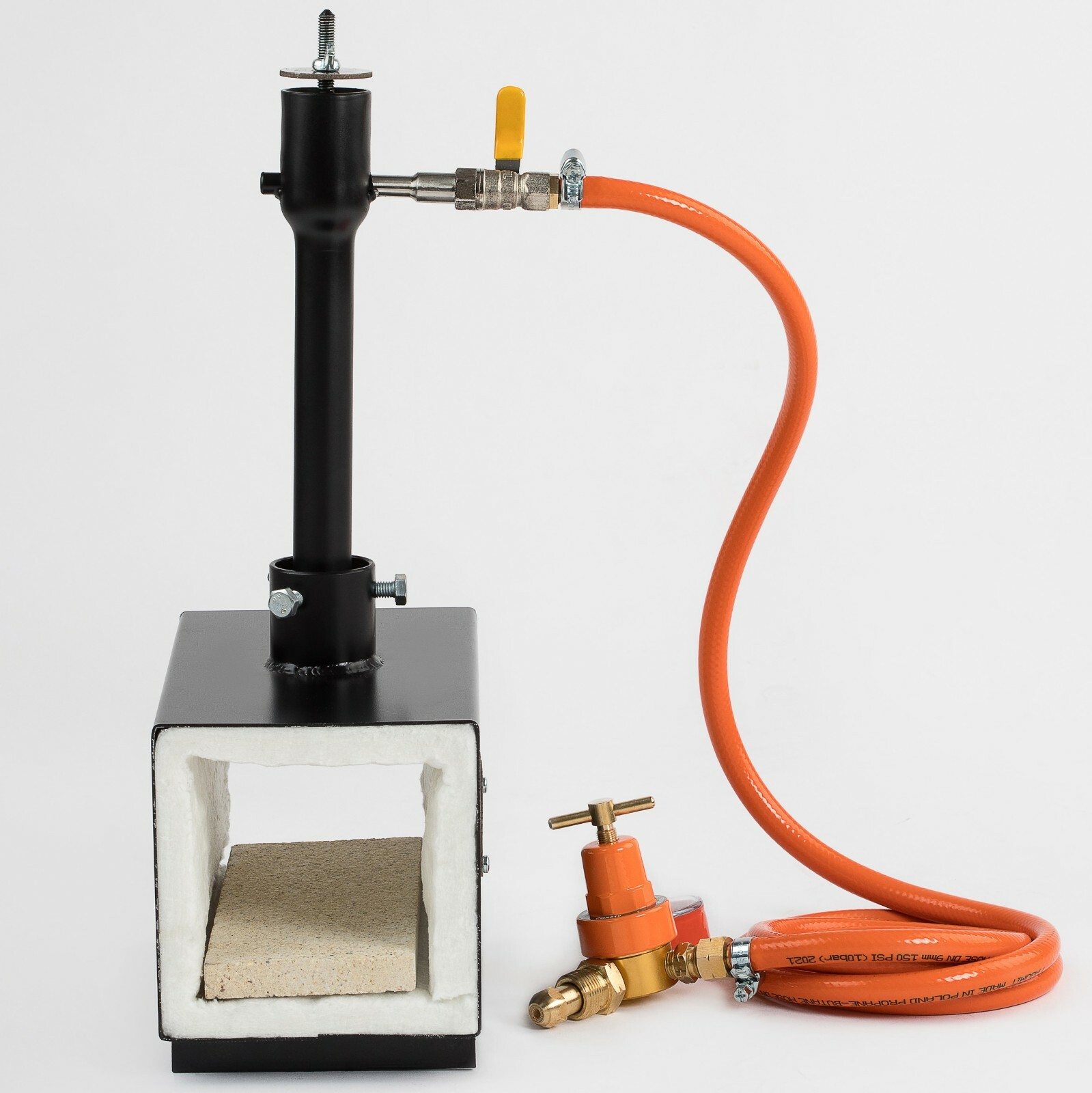 DFPROF1b GAS PROPANE FORGE Furnace Burner Knife Making Blacksmith USA