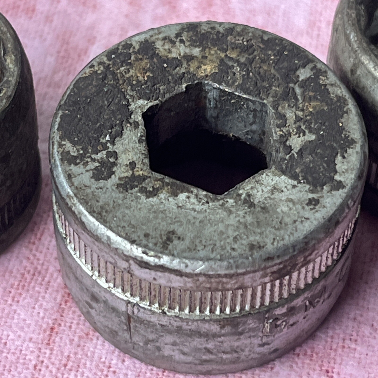 VTG SET OF 5 G.M.Co sockets (15/16 7-8” 3-4” 11-16” 1-2”) (tb2.1)
