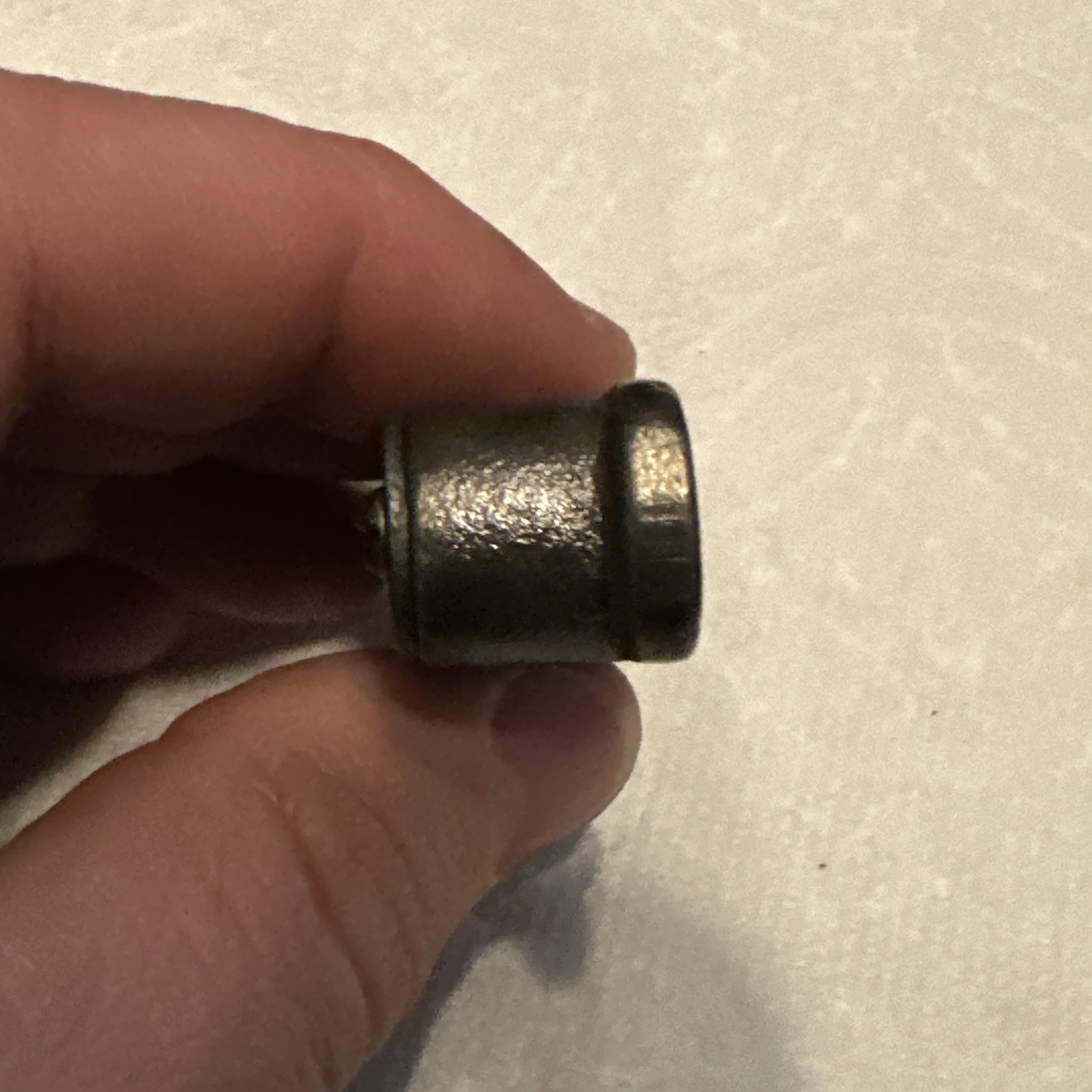 Vtg small 2 3/4” Cast Iron Millers Falls Co. Level Attachment, Works.