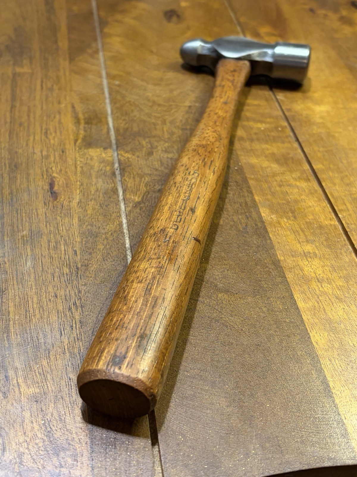 Vintage Belknap Bluegrass Ball Peen Hammer USA orig. Handle