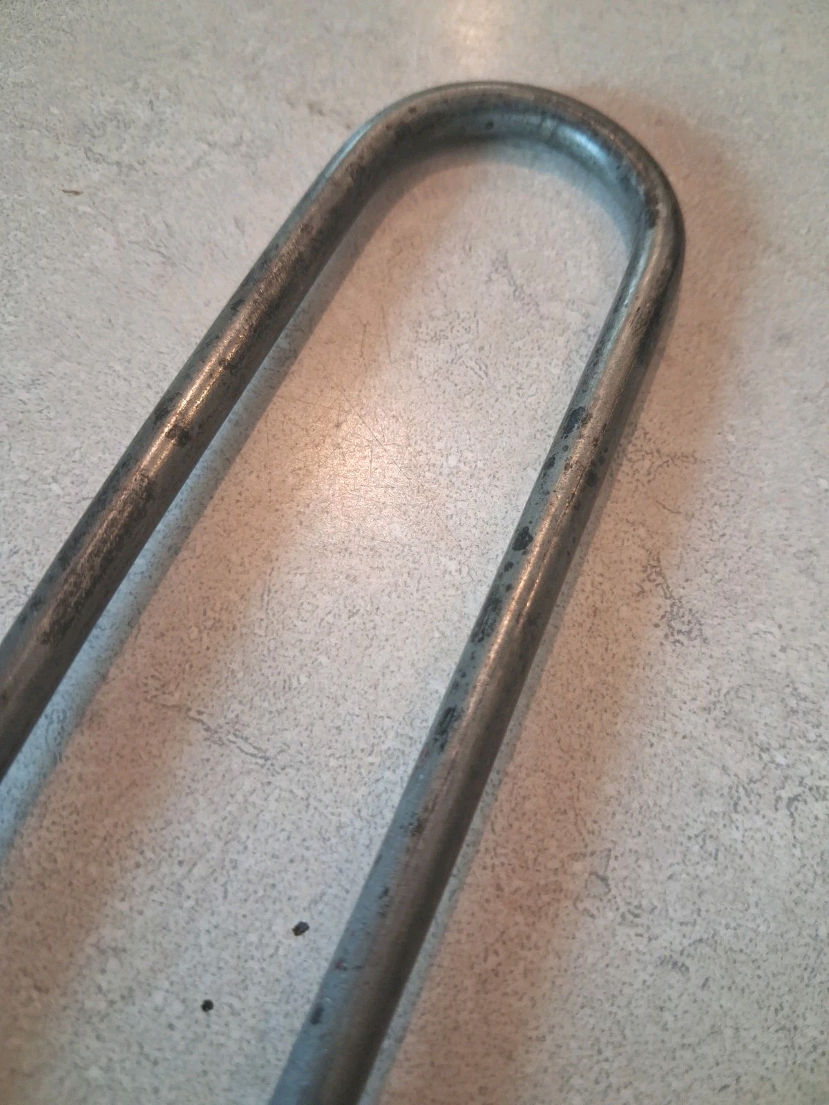 Vintage Master Lock #66 7.5 inch Long Bicycle Bike Lock No Key