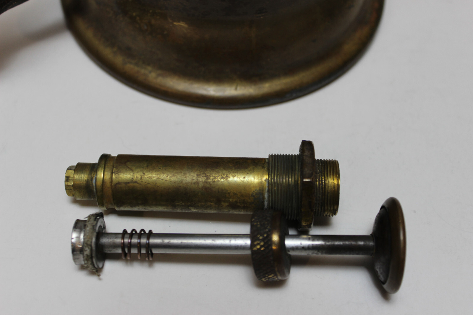 Vtg Turner Brass Works Blow Torch Sycamore ILL, Antique, Brass Body