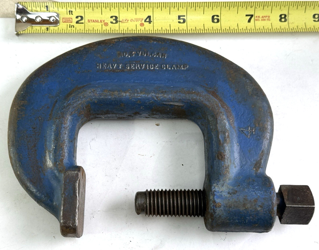 J. H. Williams & Co. Vulcan No.3 Heavy Service Clamp Drop Forged In USA