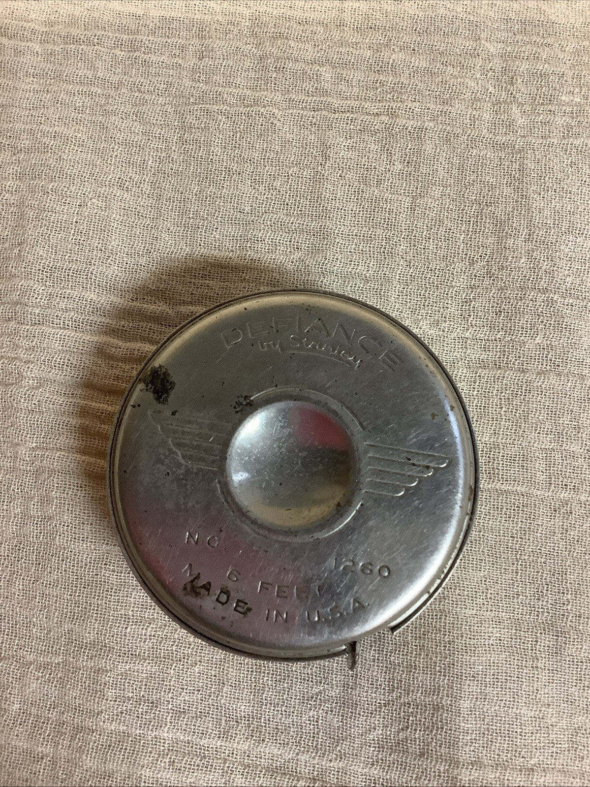 Vintage Stanley Defiance 1260 Automatic Rule 6ft Tape Measure