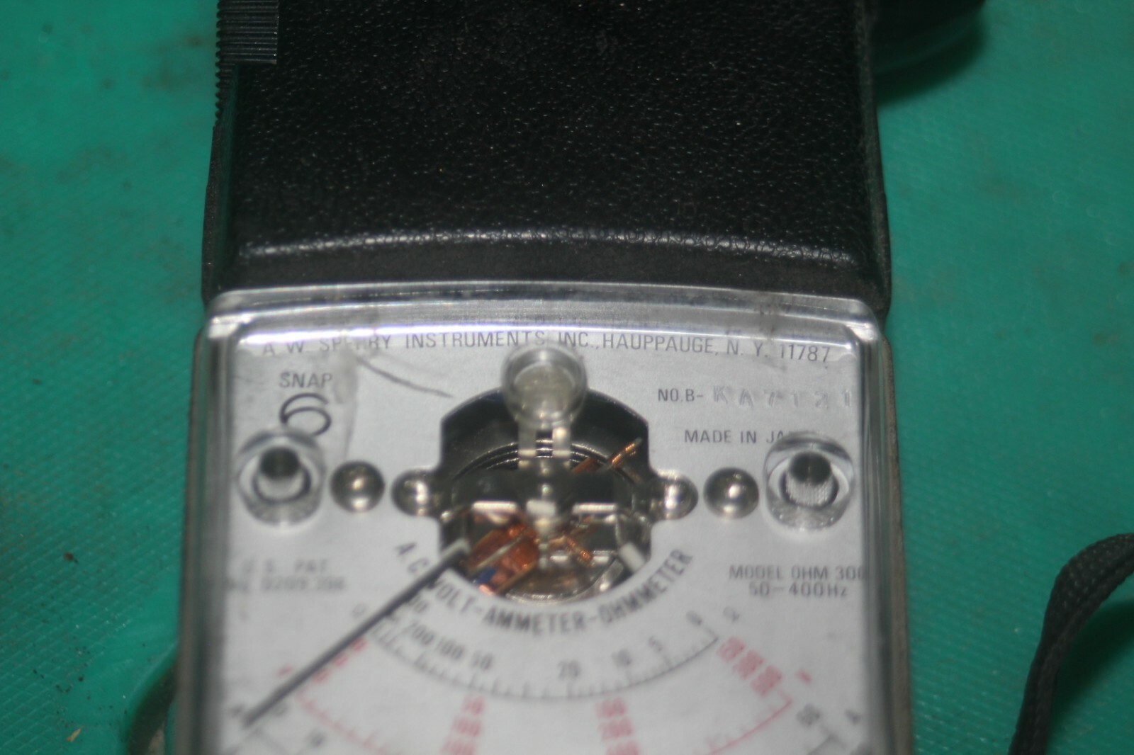 AW Sperry Instruments Ohm Meter Snap6 Ohm-300 50-400Hz