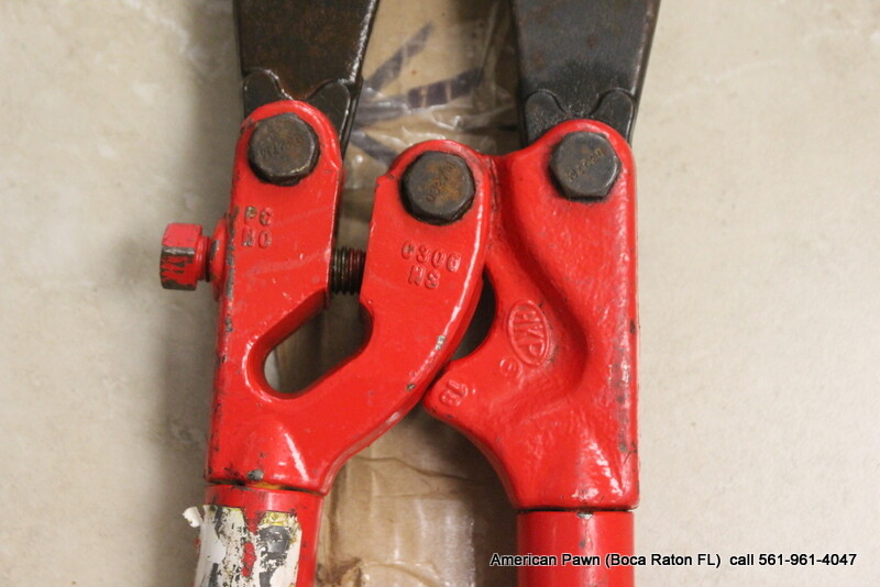 H.K. Porter Boston Mass NO. 3 – 36″ Cast Iron Bolt Easy Cutters HKP 0306MS