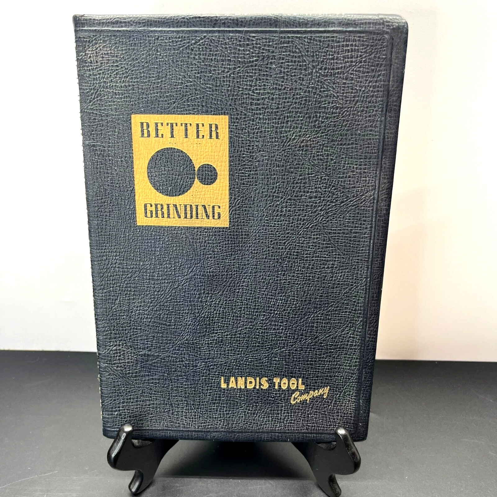 Vintage 1951 Better Grinding Landis Tool Company Third Edition Illustrated Litho