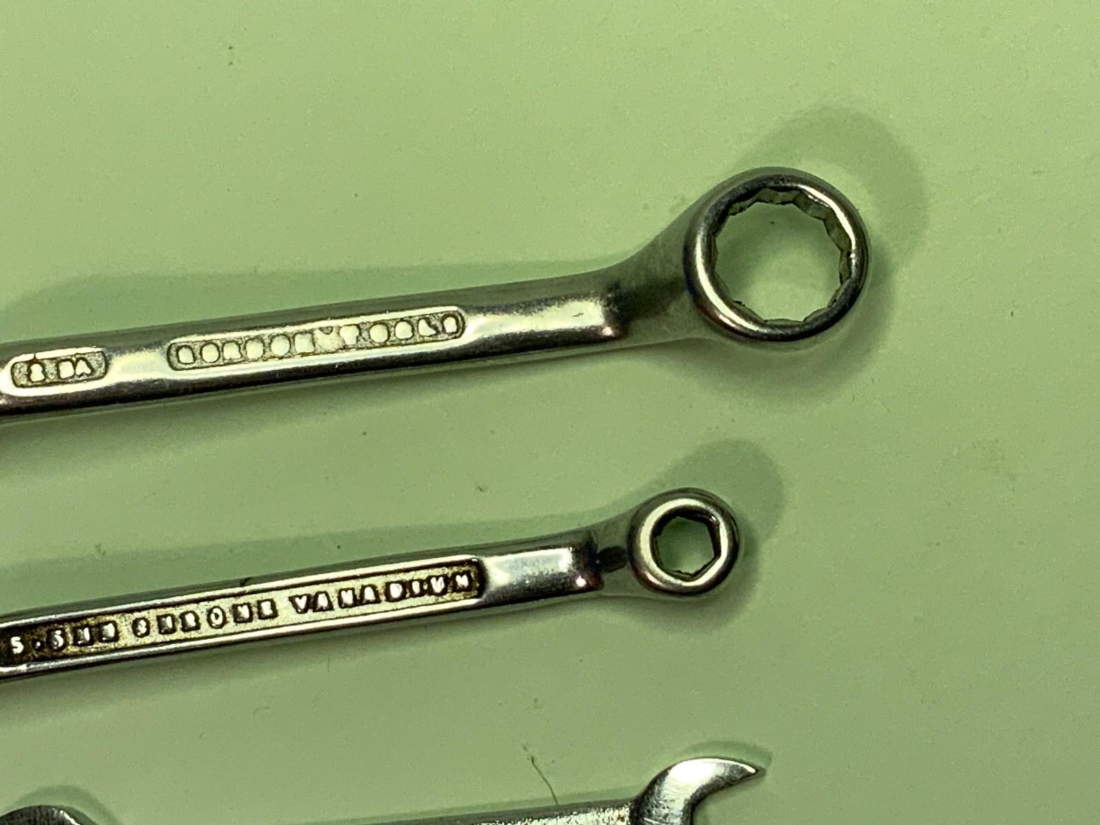 4 gordon tools bundle spanner’s 0BA 3BA 1-3 BA 5.5 & 5mm vintage wrench tools 4.