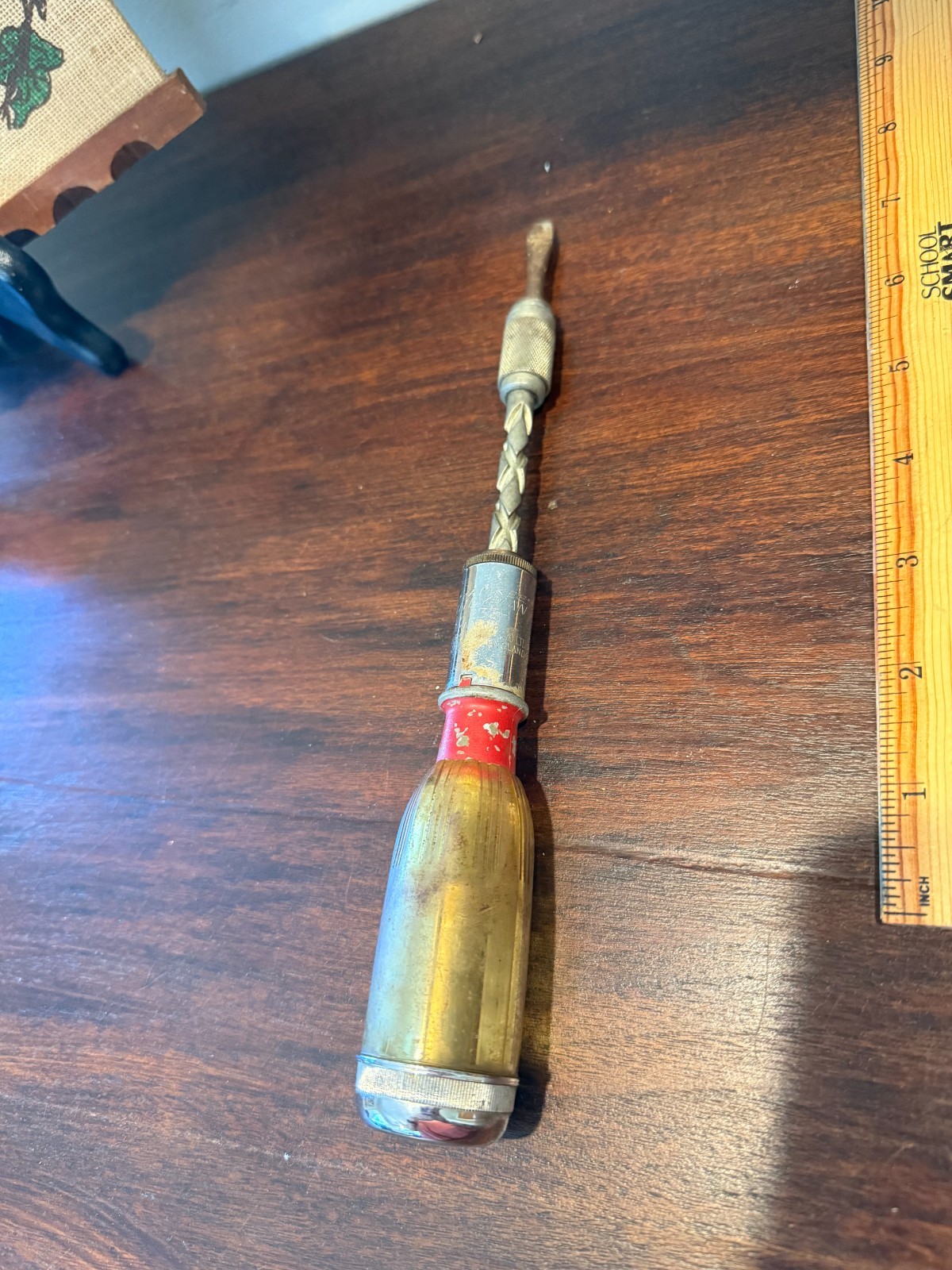 Vintage Stanley Yankee Handyman automatic screwdriver with mini kit of accessori