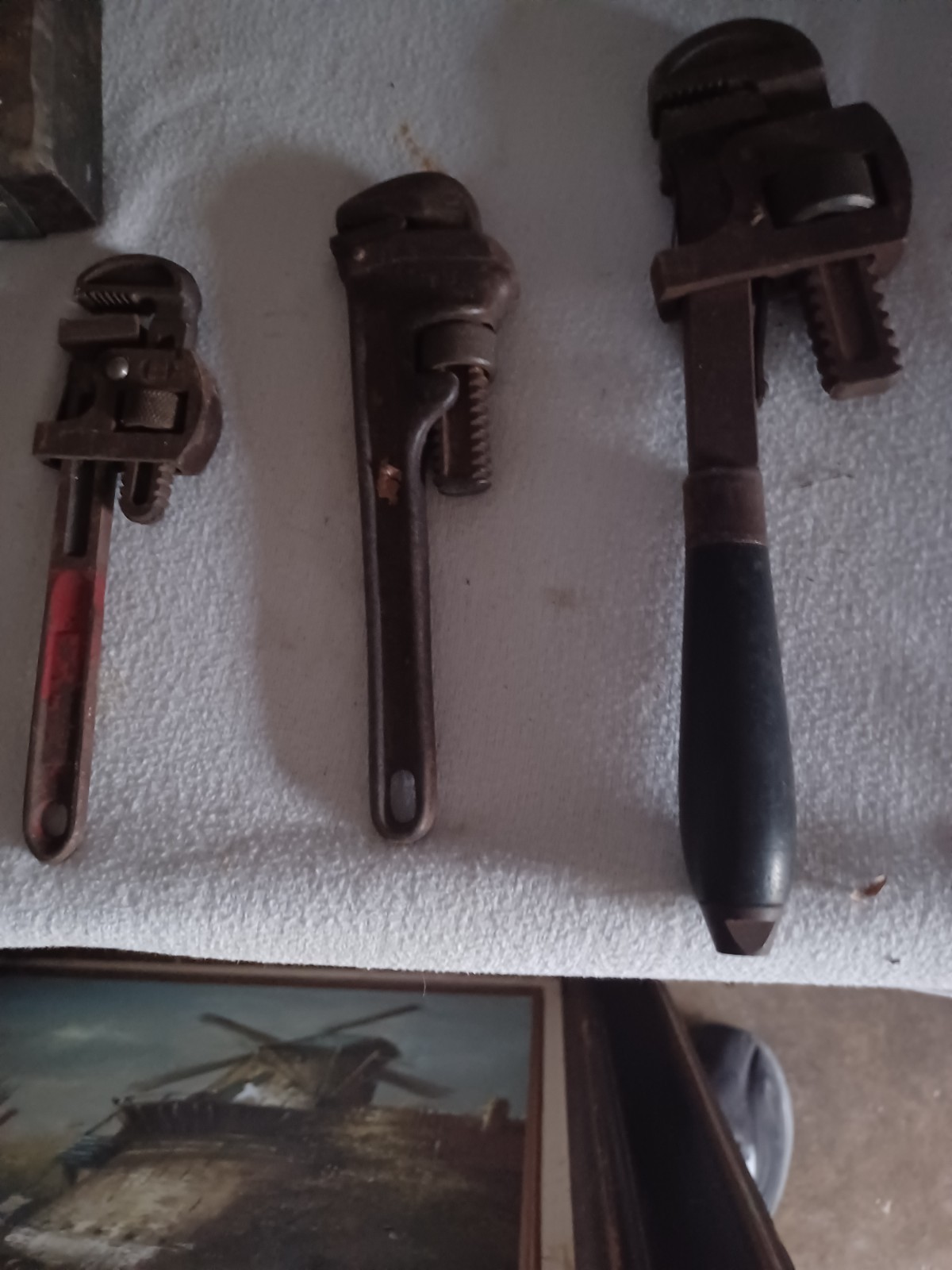 Vintage Plumber’s Wrenches from USA and West Germany