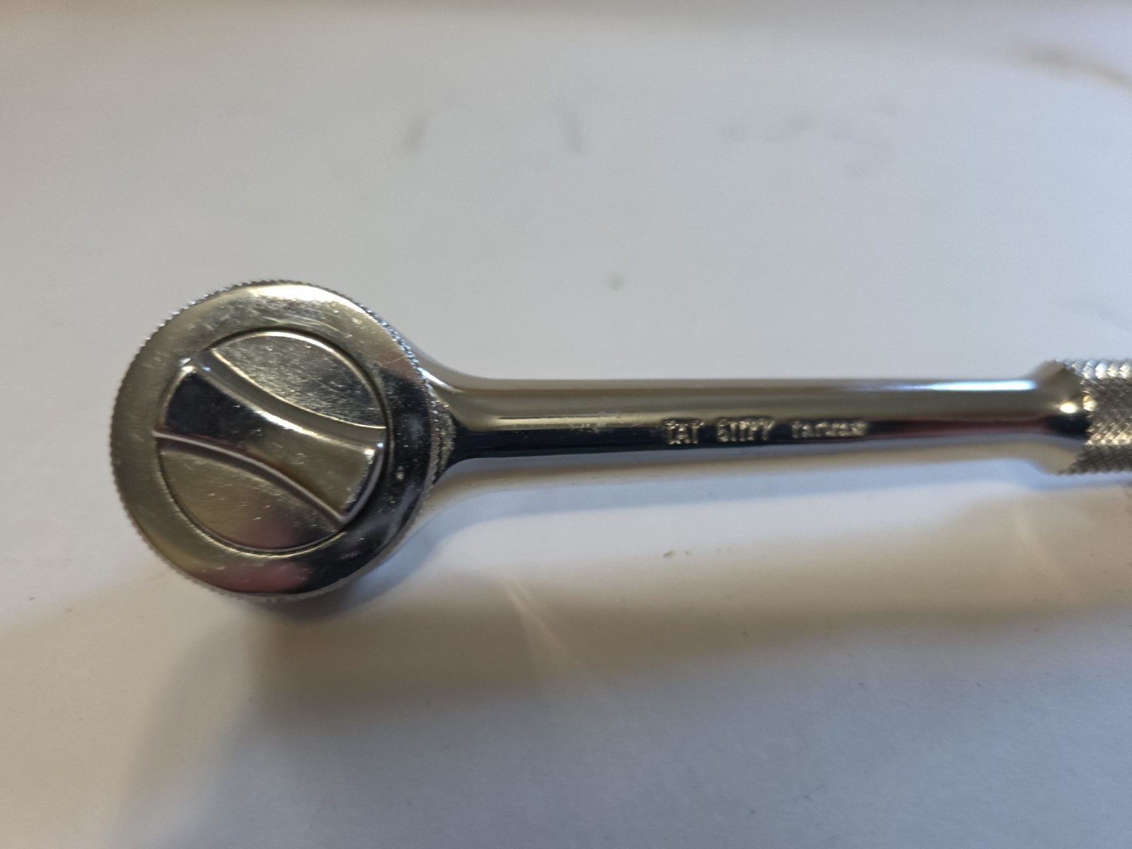 Vintage TAT Thorsen Allied Tools No. 51177 Reversible Ratchet 3/8″ Drive Taiwan