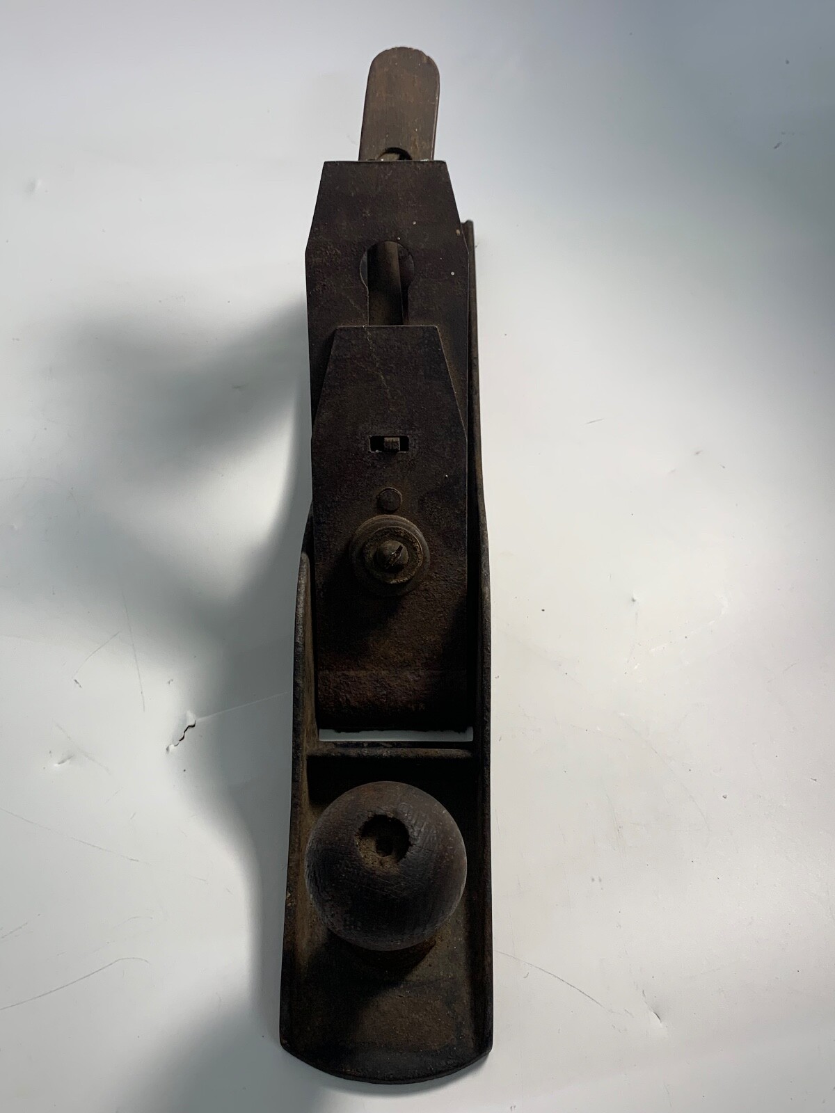 Vintage Wood Jack Plane 14″ Planer Smooth Bottom