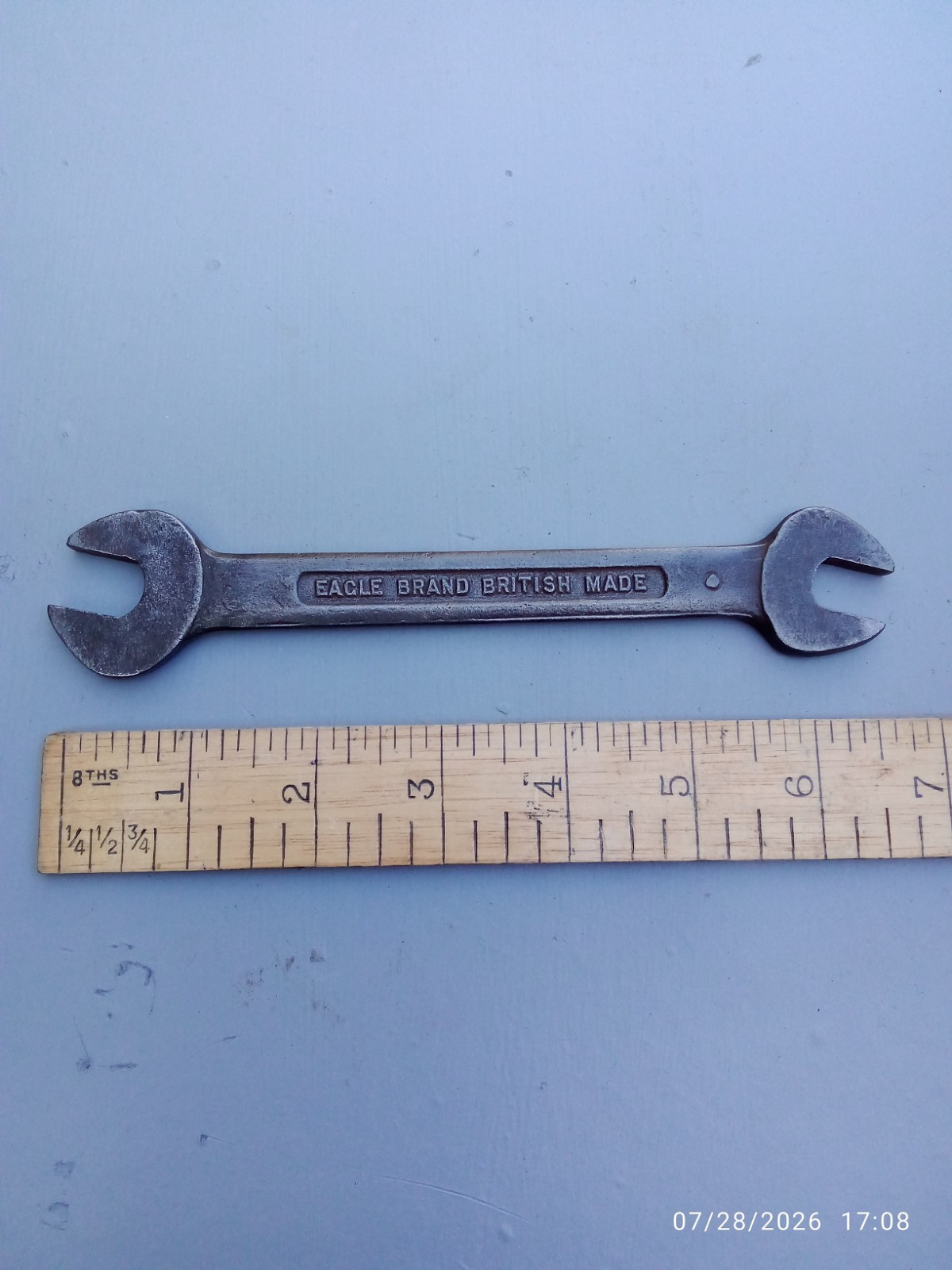 VINTAGE TOOLS. EAGLE BRAND. BRITISH MADE. 12mm. x 10mm. PART OF A TOOLKIT.