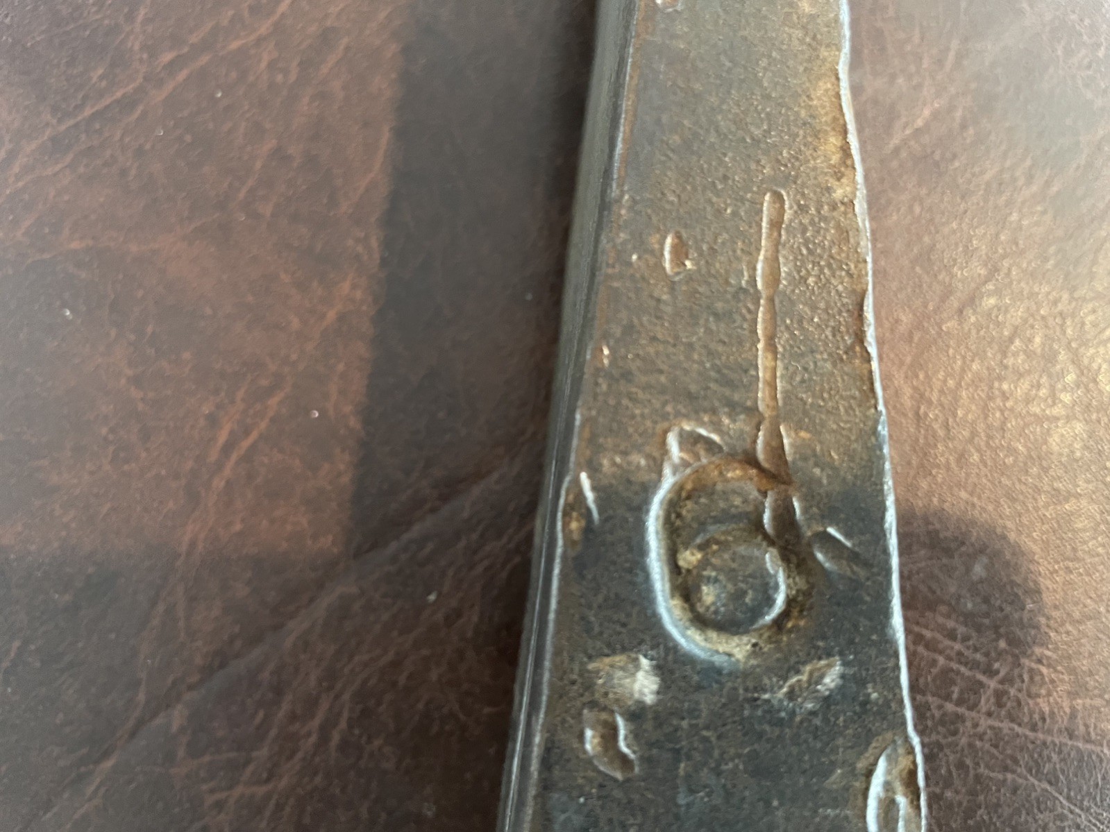 VTG. Leetonia Splitting Wedge. 6 Pounds. See Pictures For Condition.