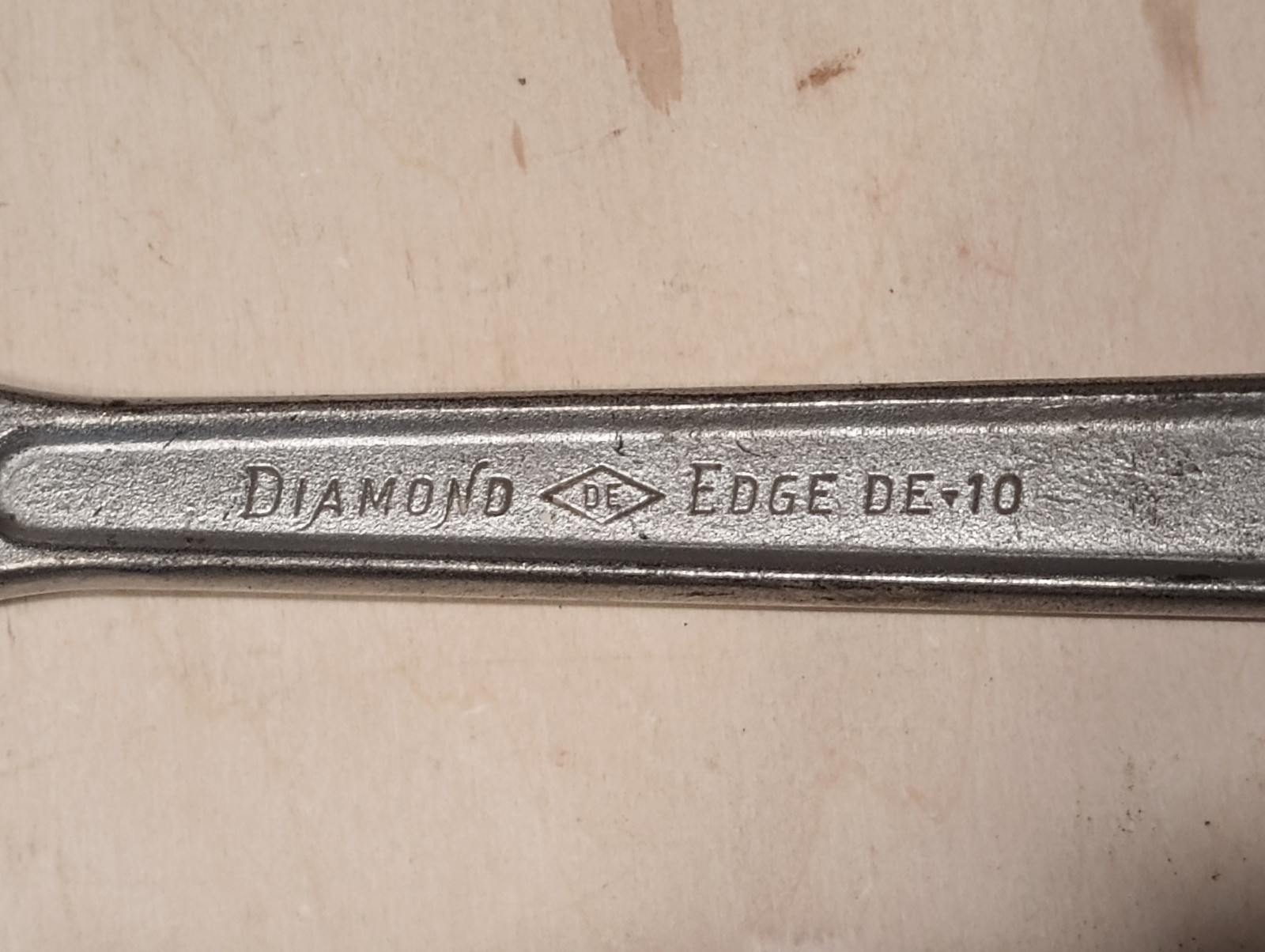 Vintage SHAPLEIGH’S DIAMOND EDGE DE-10 Adjustable Wrench