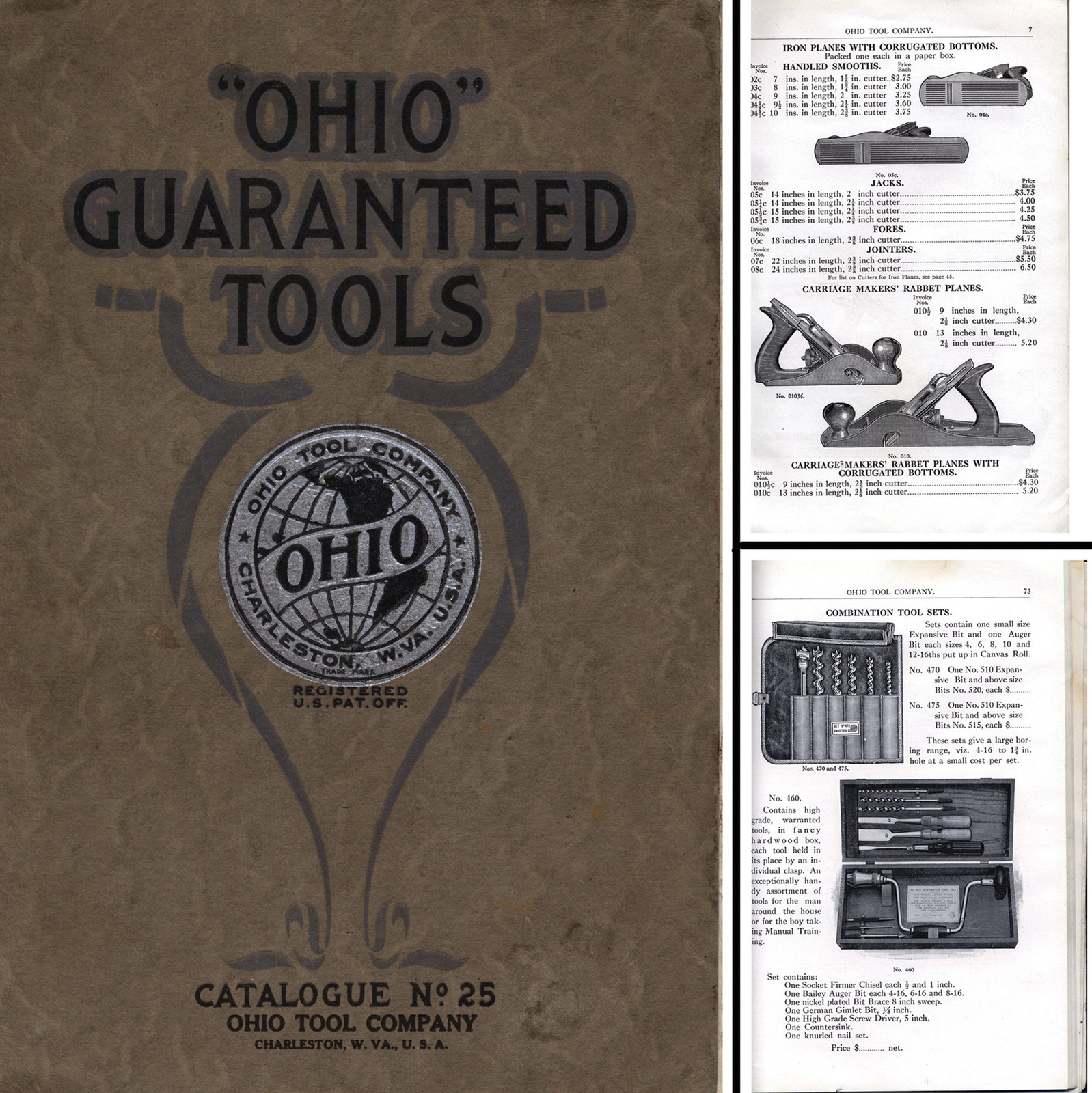 Ohio Tool Company, Charleston, WV – General Line Catalog No. 23 A – 88 Pages