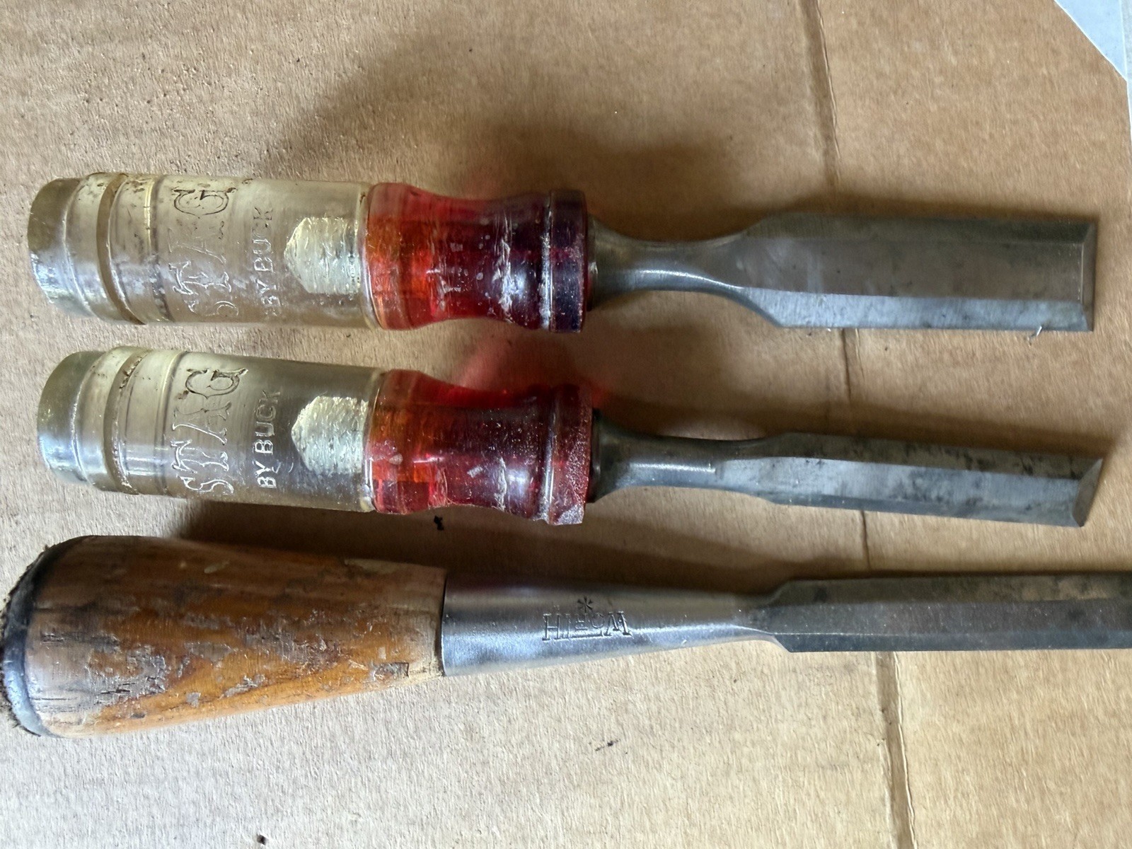 buck brothers wood chisels UPDATED