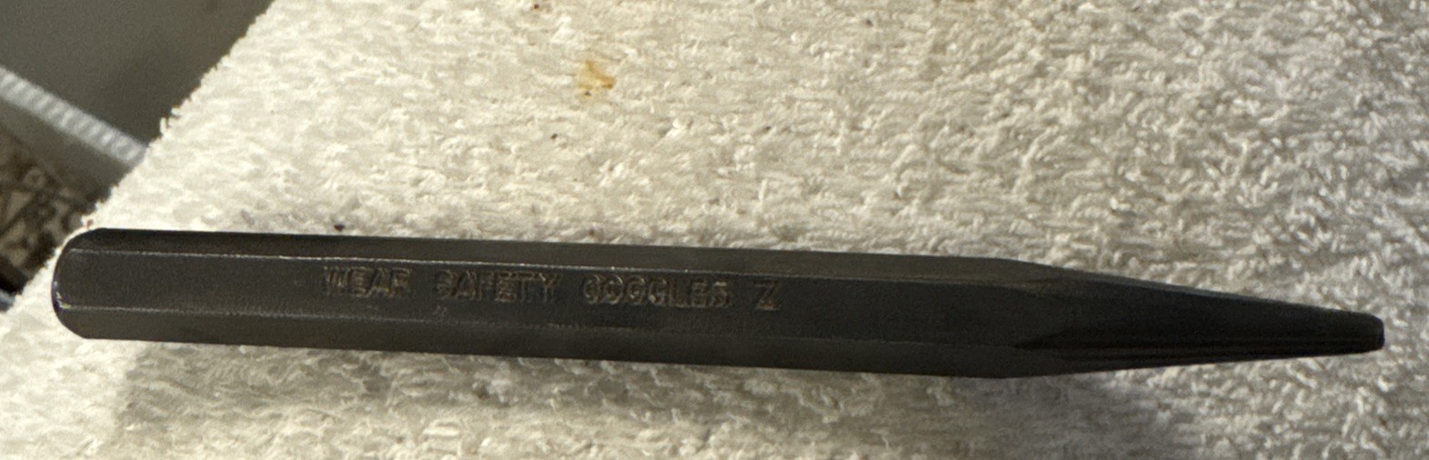 4 3/4” Mayhew 400-3/32” SOLID PUNCH USA tool vtg