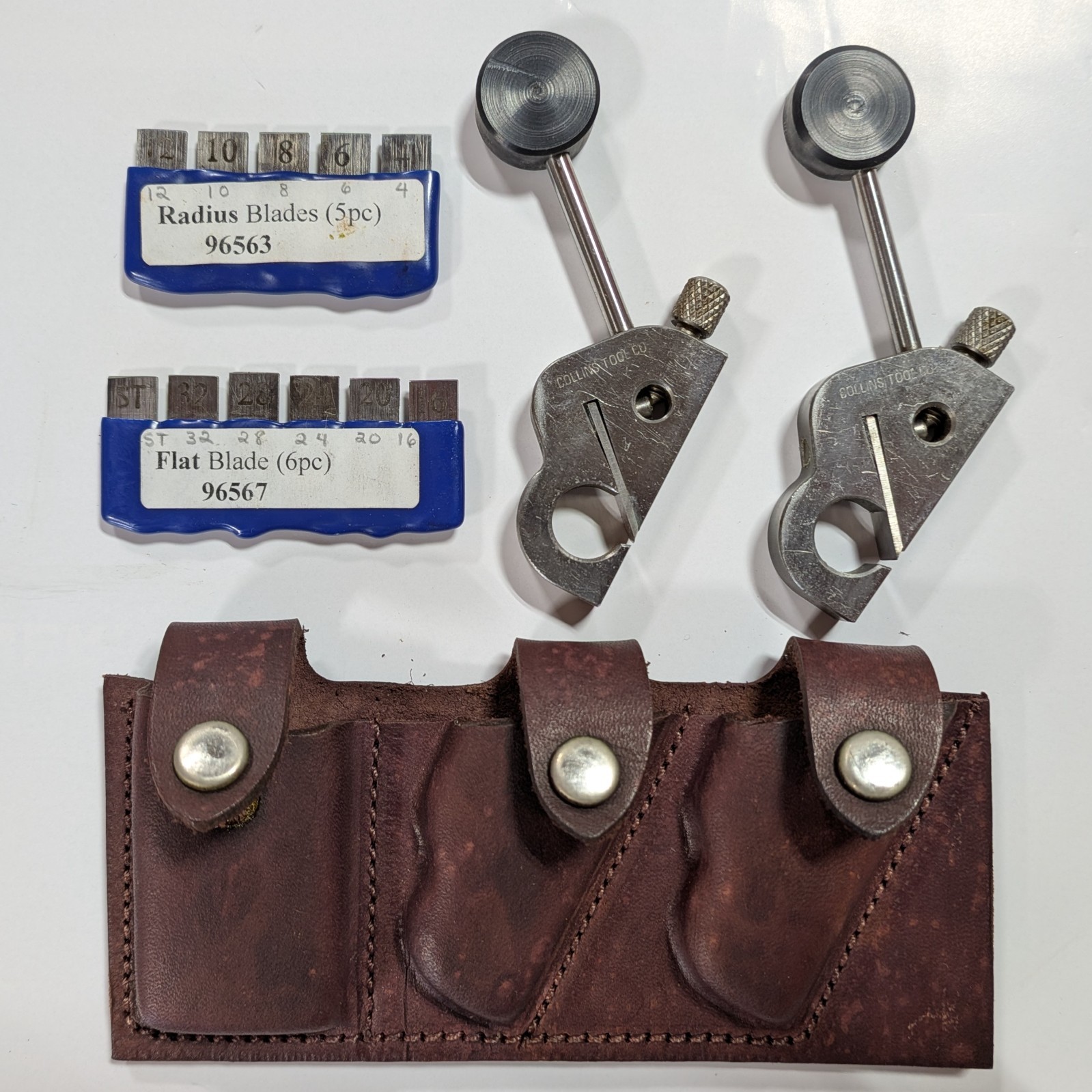 Collins Tool Co Bunny Planes Full Set for fine trimwork, luthiers, detailed work