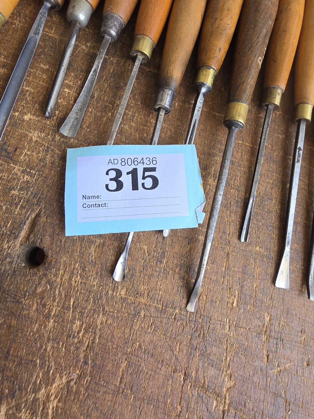 17 x Marples Carving Chisels And Gouges Wood Carving Ben Harms Collection