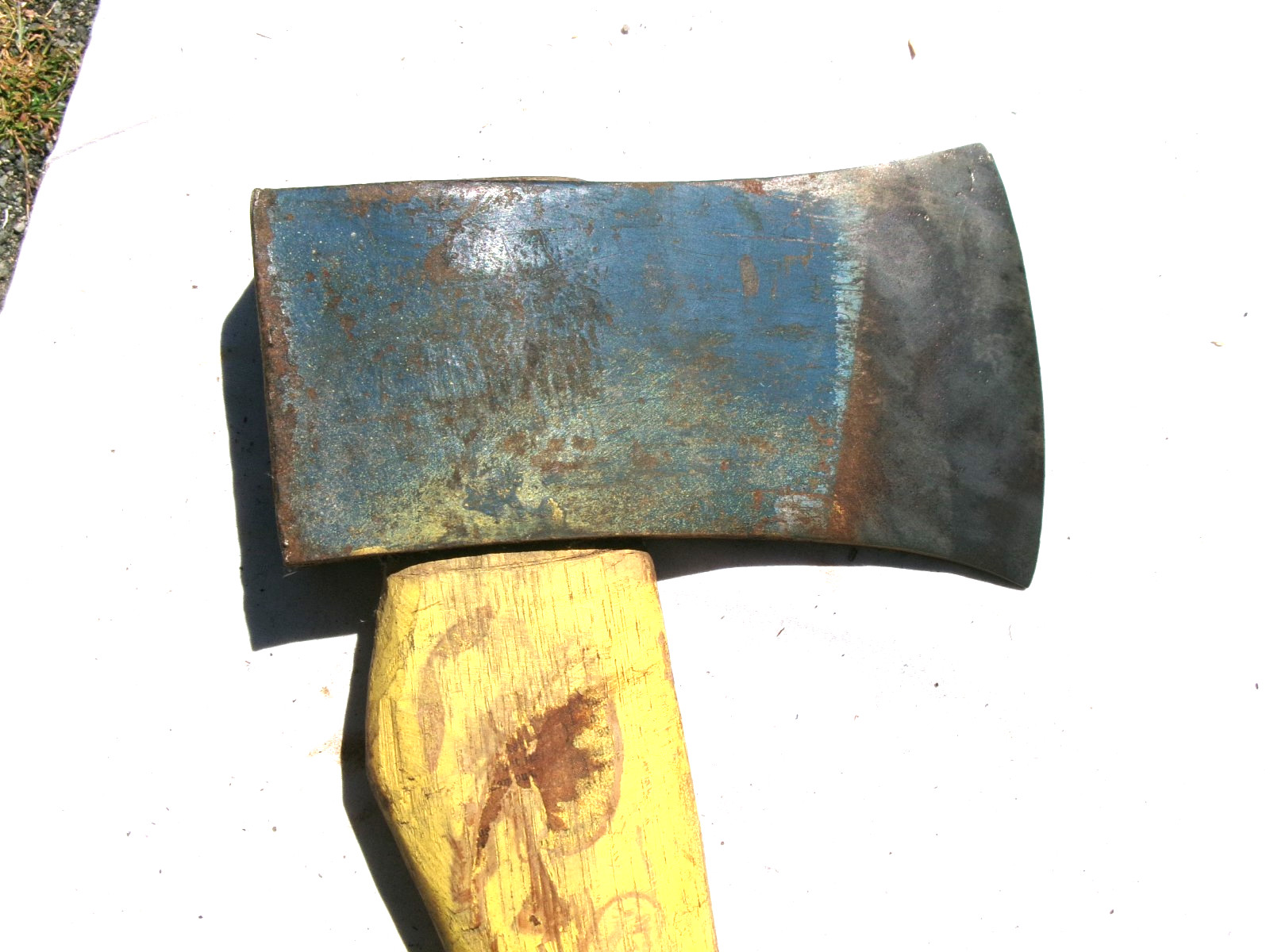 COLLINS HOMESTEAD FELLING AXE WITH LABEL – 3 1/2 POUND HEAD