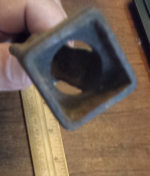 vintage cast iron Hammer Wrench tool – stove? buggy? farm?
