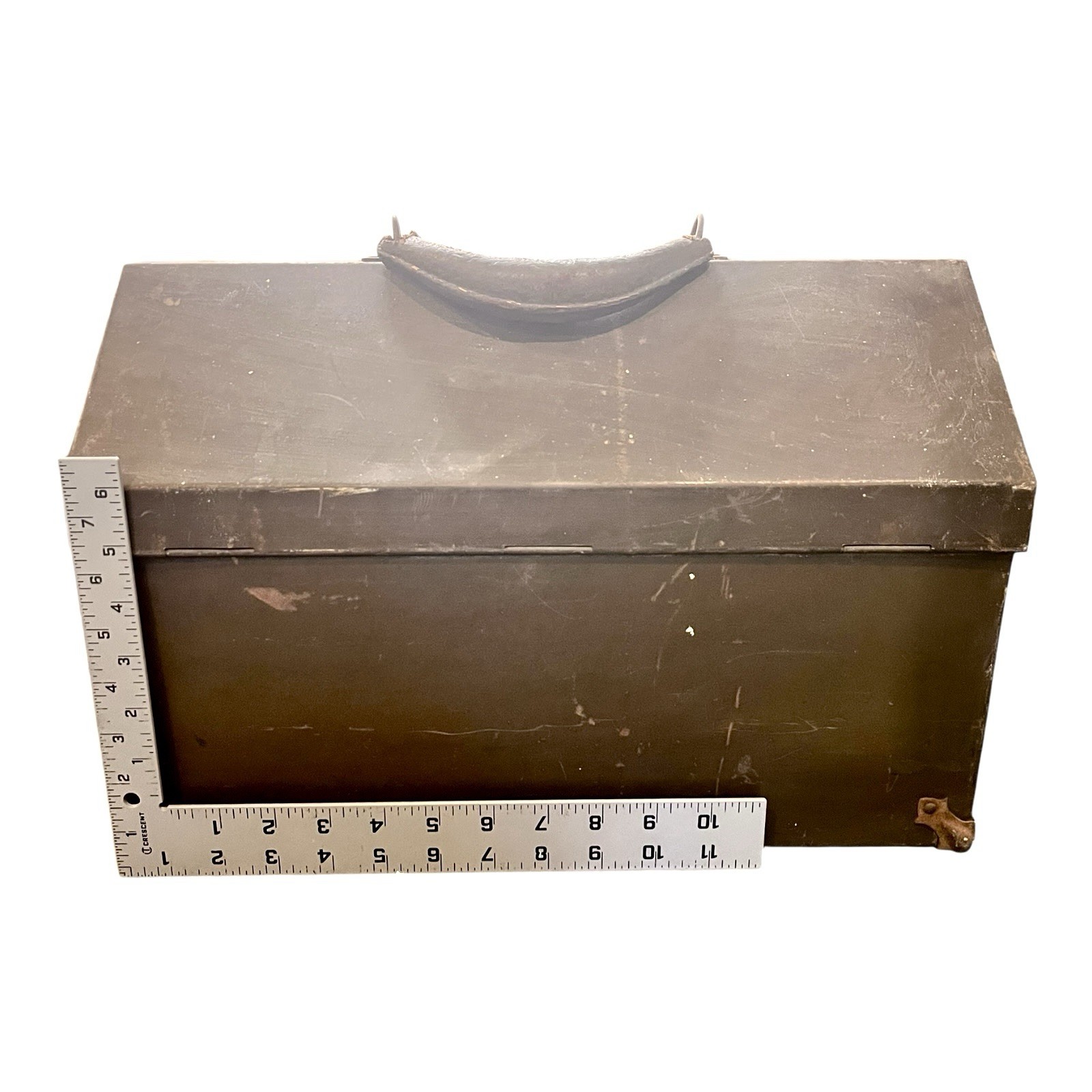 Vintage Kennedy Cantilever 2 Tier Metal Tool Box Chest Single Latch 16x9x12″