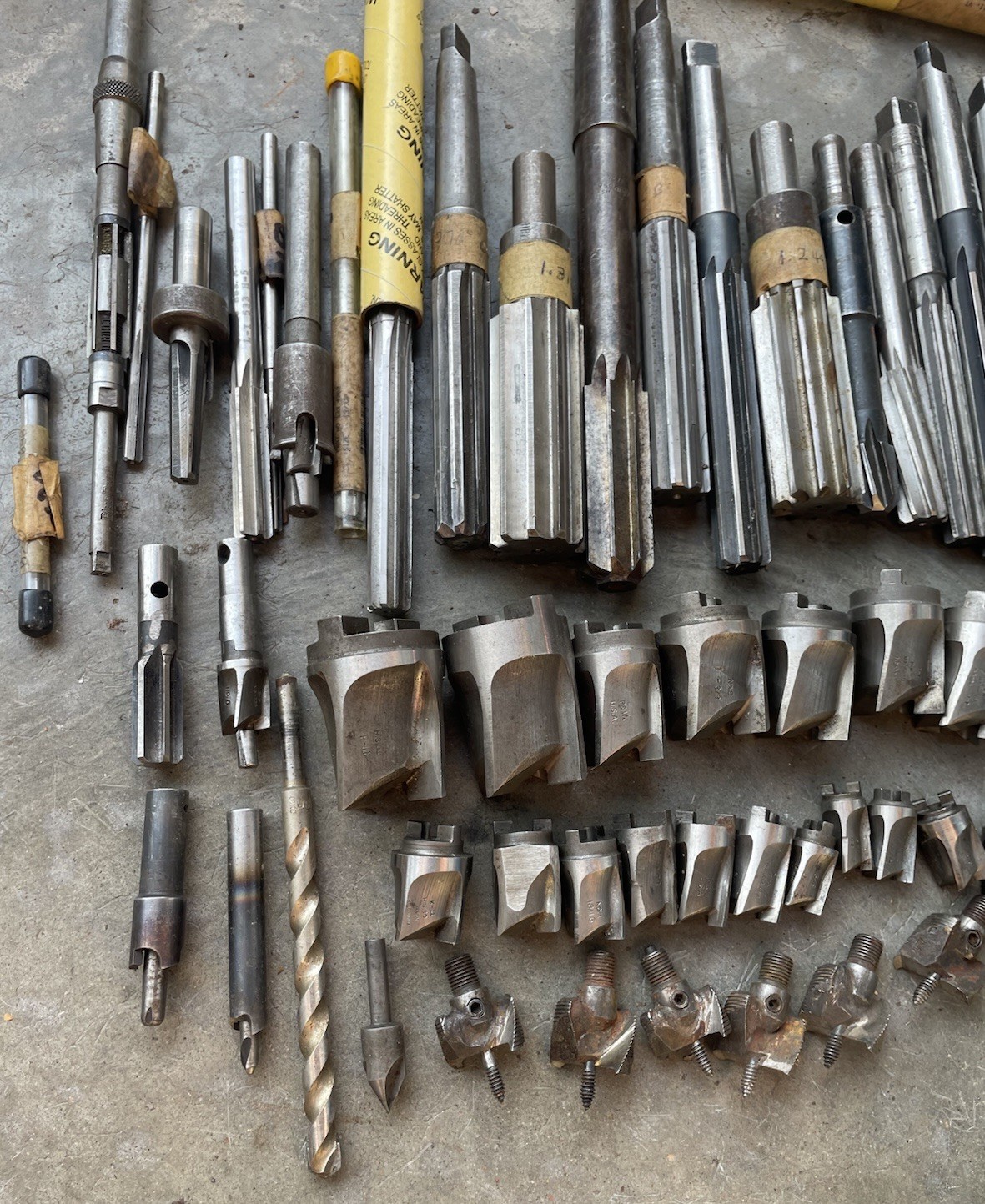 Pratt & Whitney Aircraft Machinist Big Lot-Valve Seat Cutter Set Reamers 100+ Pc