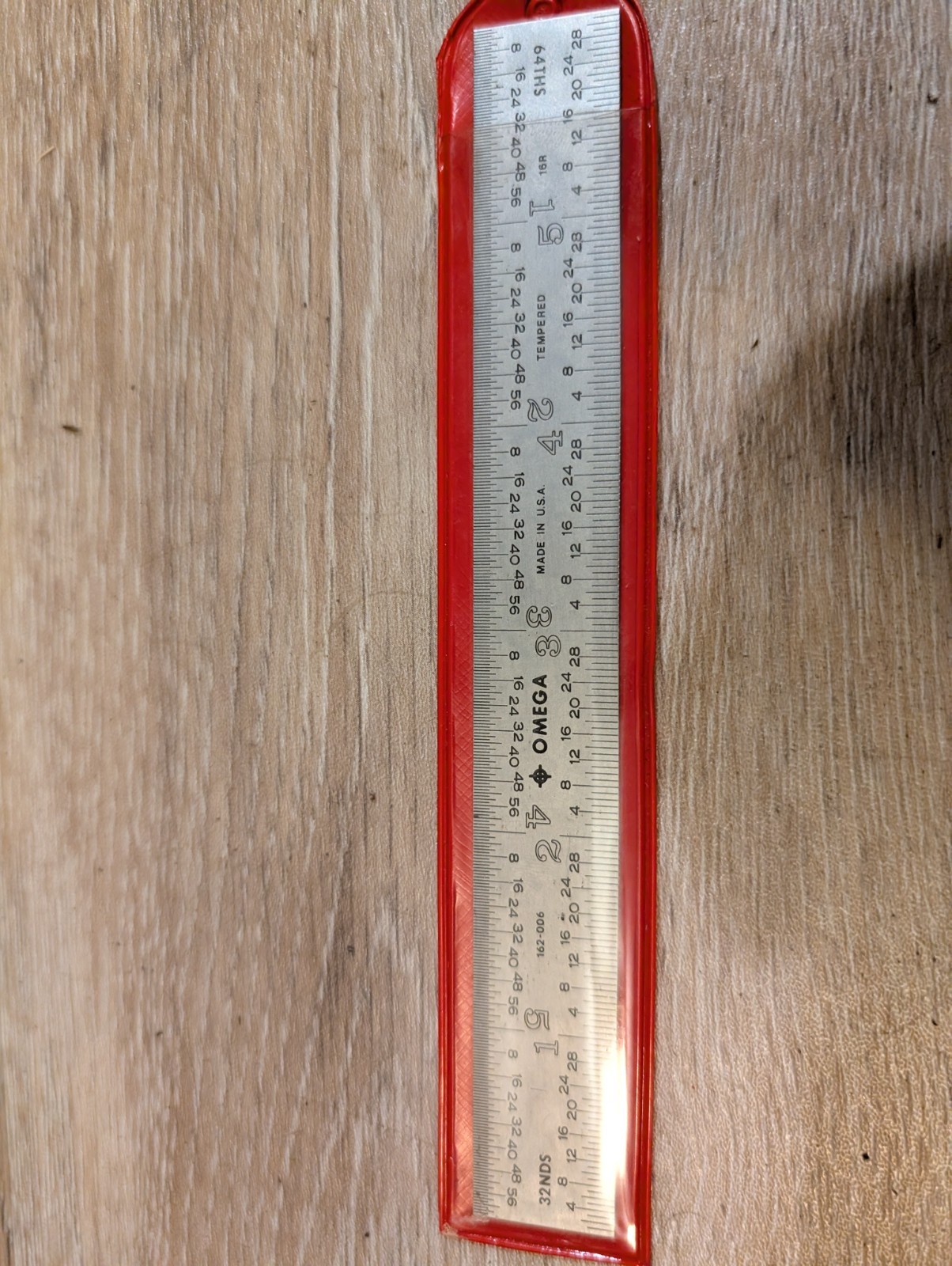 Omega 162-006 6 inch ruler machinist tools new old stock