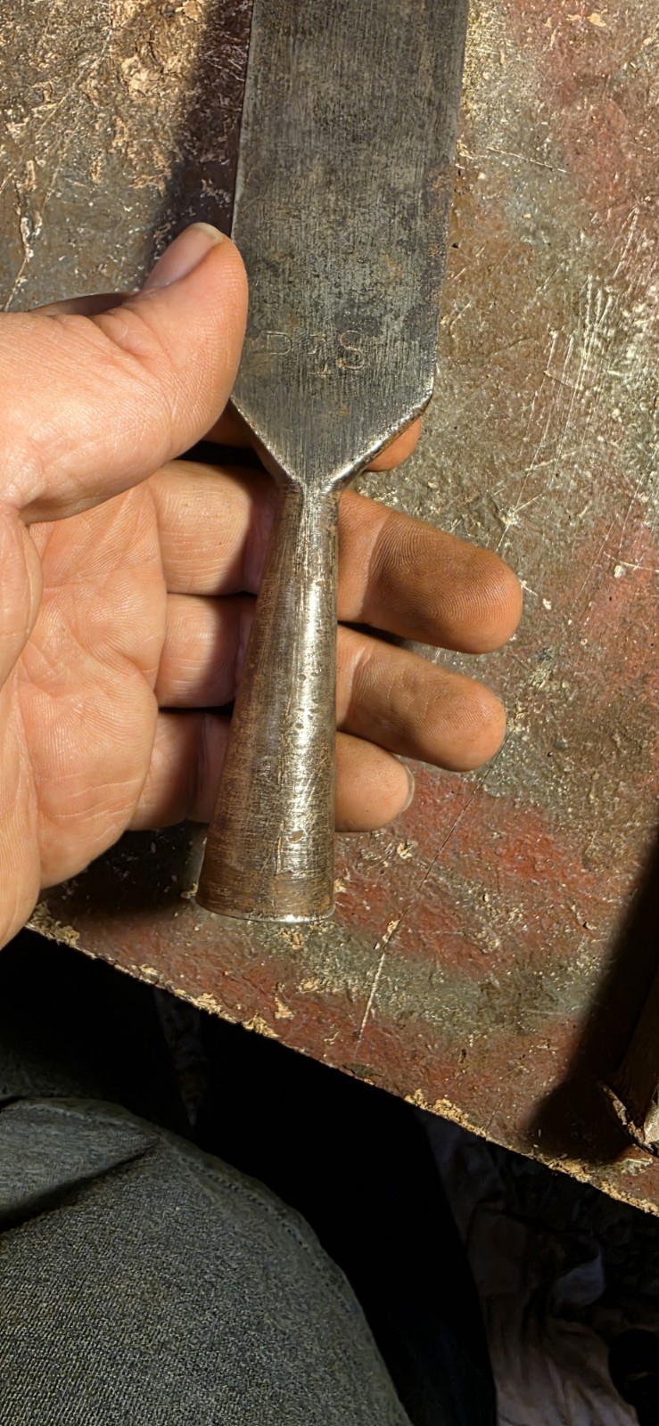 5 Unbranded Chisels 1/4″- 1 1/2″