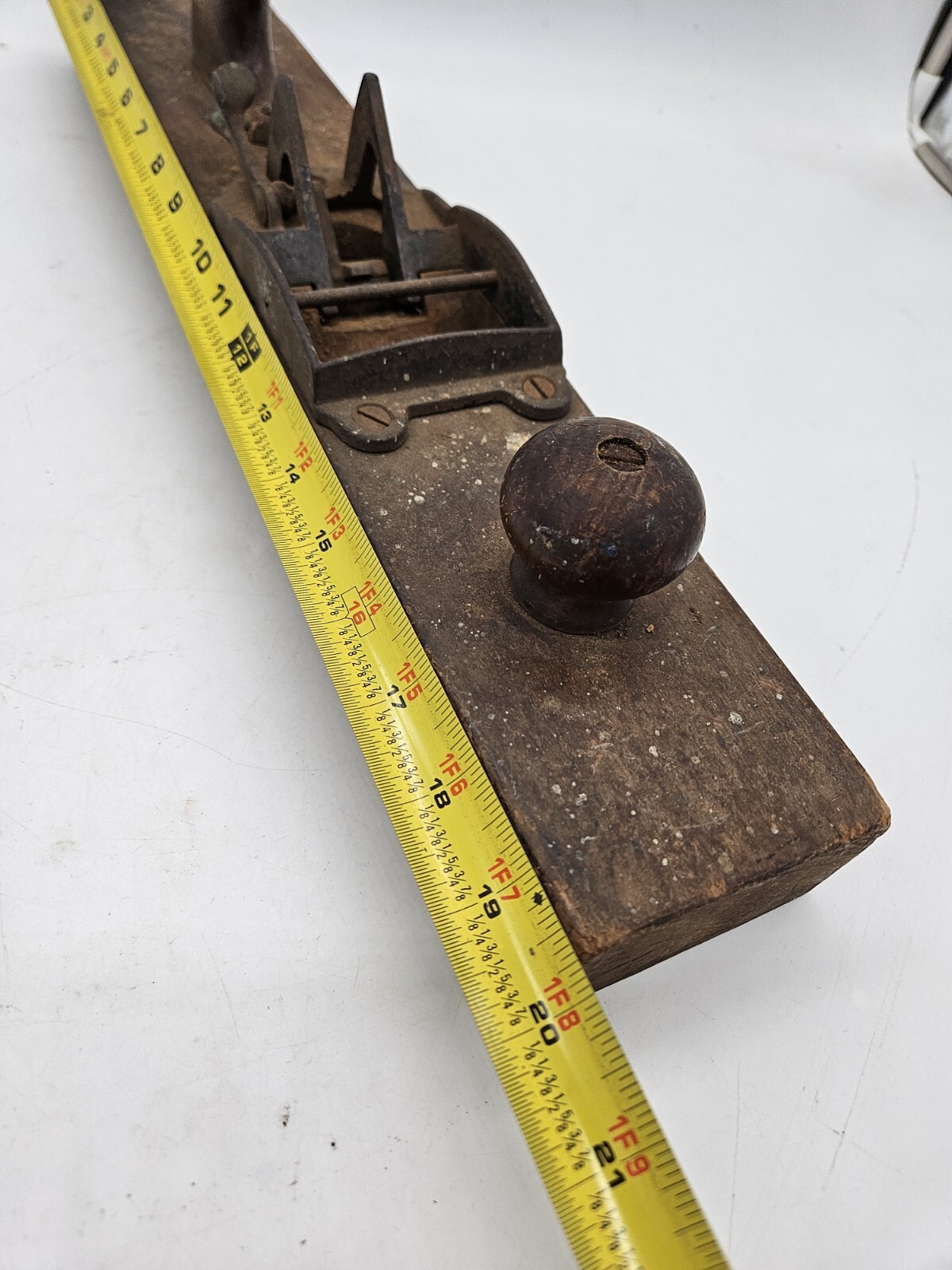 Vintage STANLEY BLOCK PLANES No. 127 JACK PLANE For Parts No Blade 19.5″