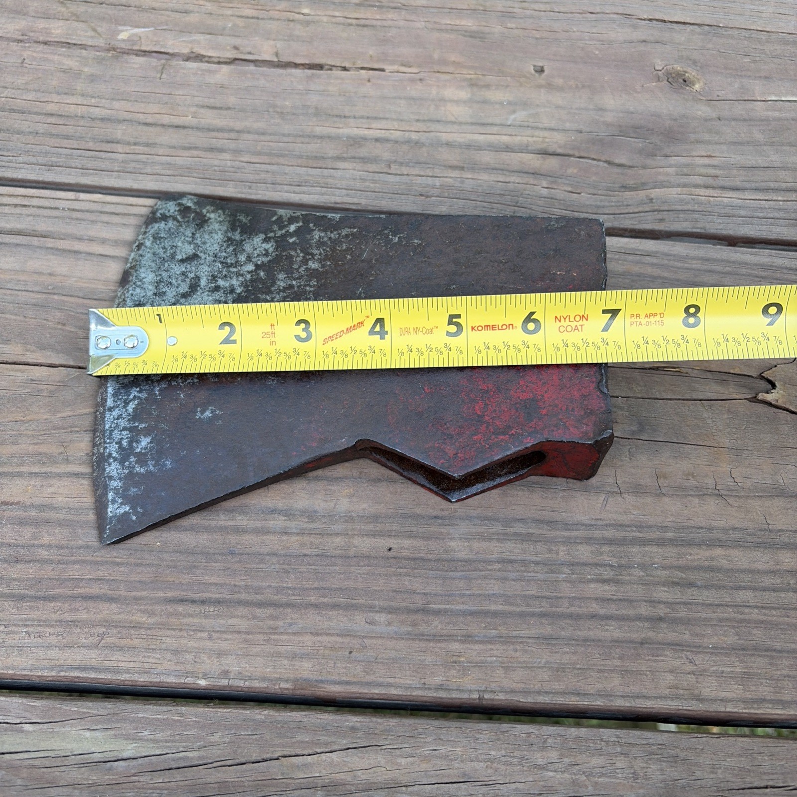 Vintage True Temper Jersey Pattern Axe Head 3lb 13oz Unmarked Camping Bushcraft