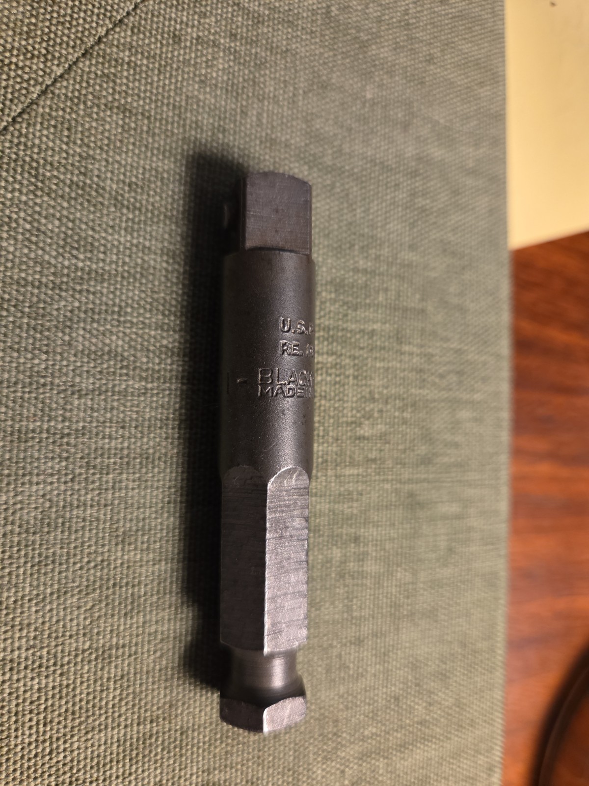 Rare Vintage Blackhawk Industrial “Lock On” Power Socket Adaptor Made In USA