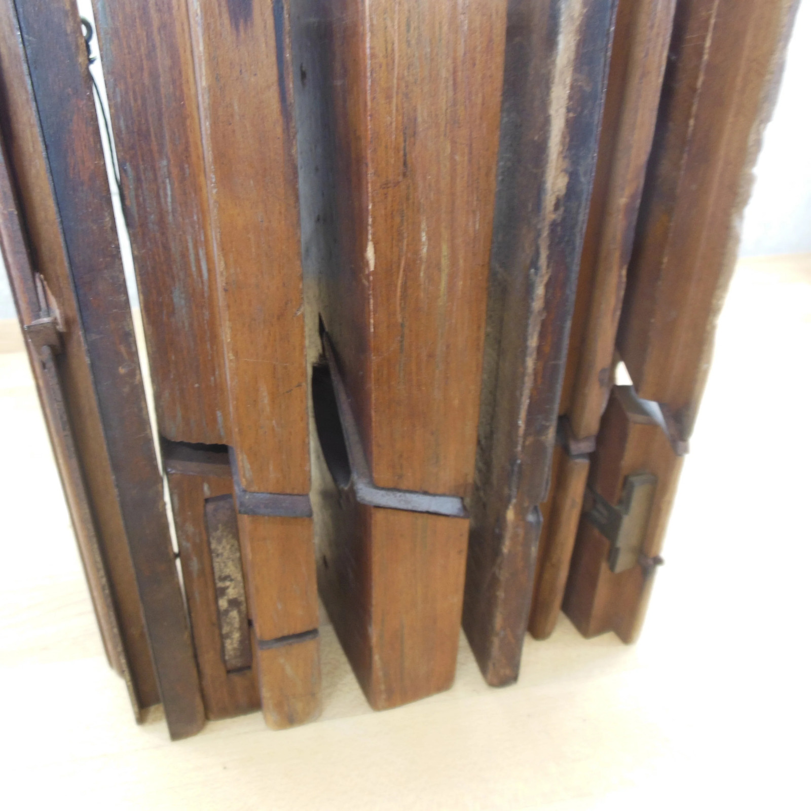 Antique Wood Working Rabbet Molding Planes 5 Lot Wall Decor