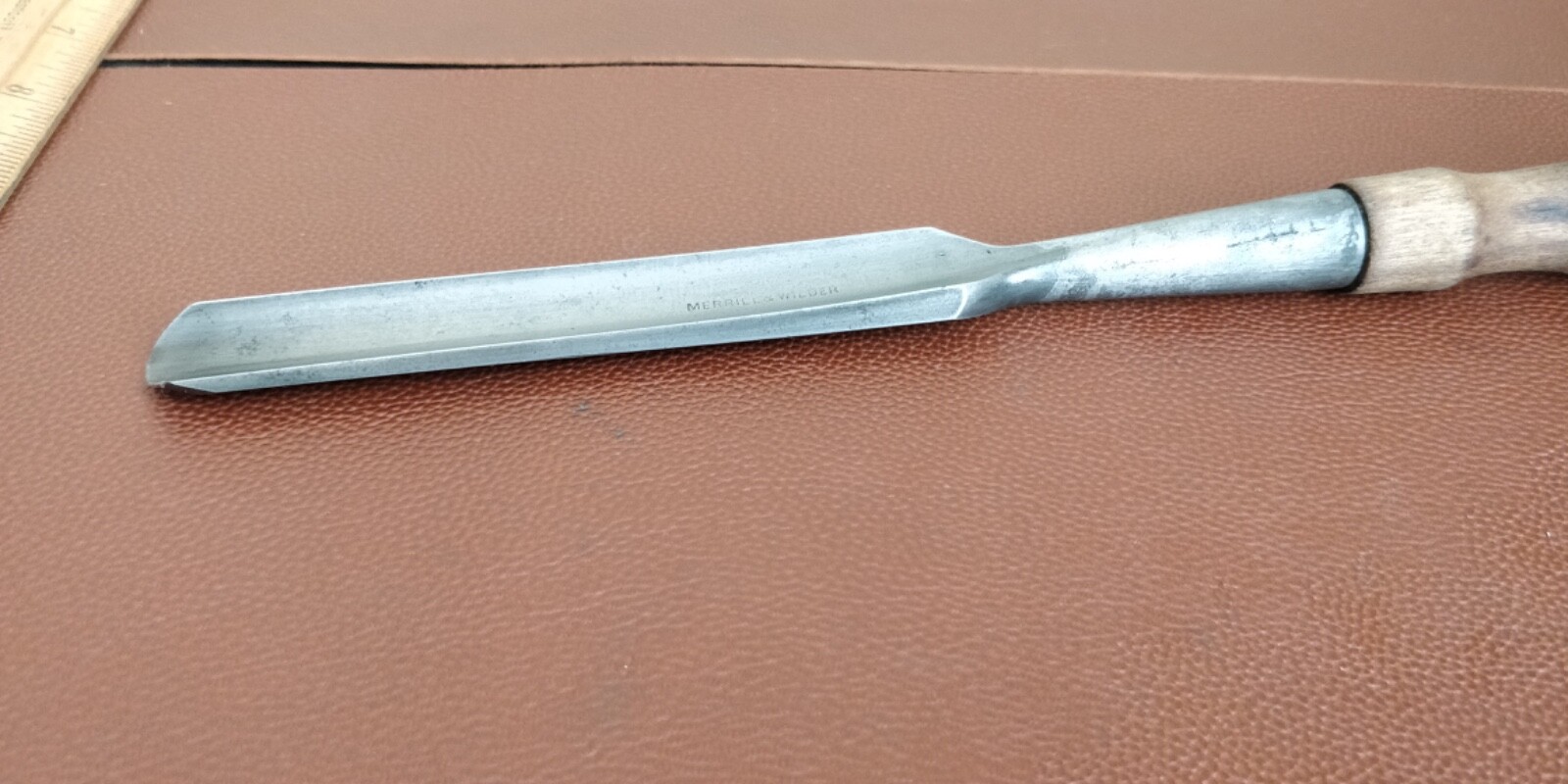 Antique Merrill & Wilder ~ gouge Chisel