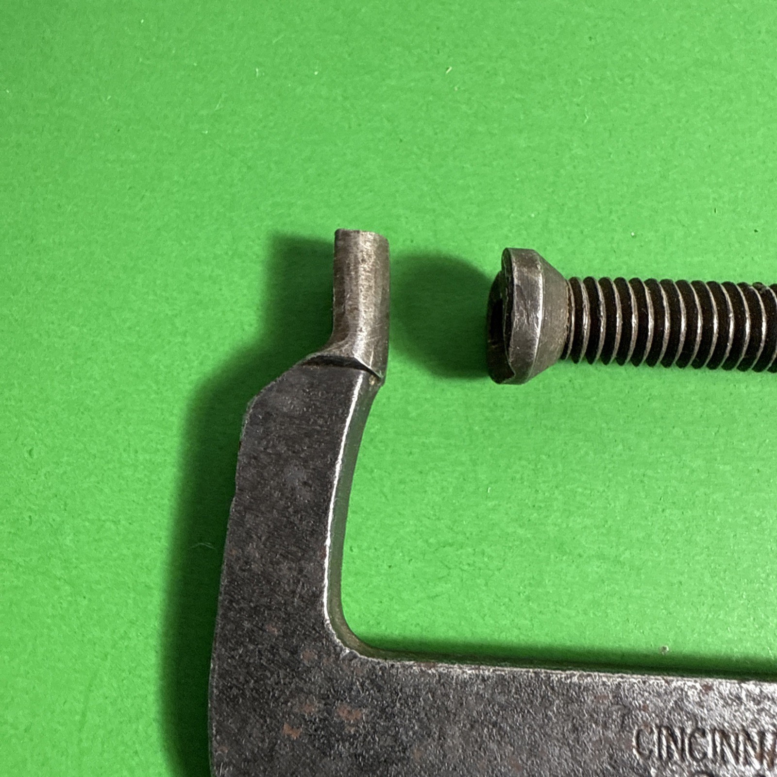 Vintage Cincinnati Tool Co. No. 55-P Super Jr. Forged Steel C -Clamp USA