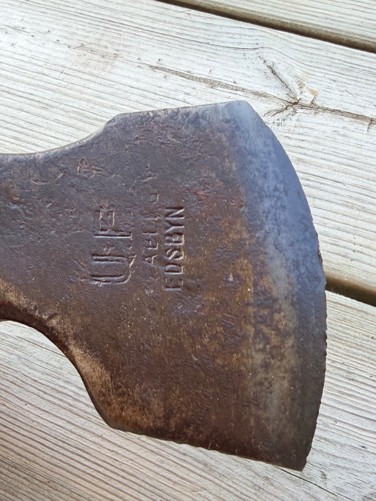 Rare Vintage UF Aberg Edsbyn Swedish Carpenters Axe Head 2.2 lb 95 mm Sweden