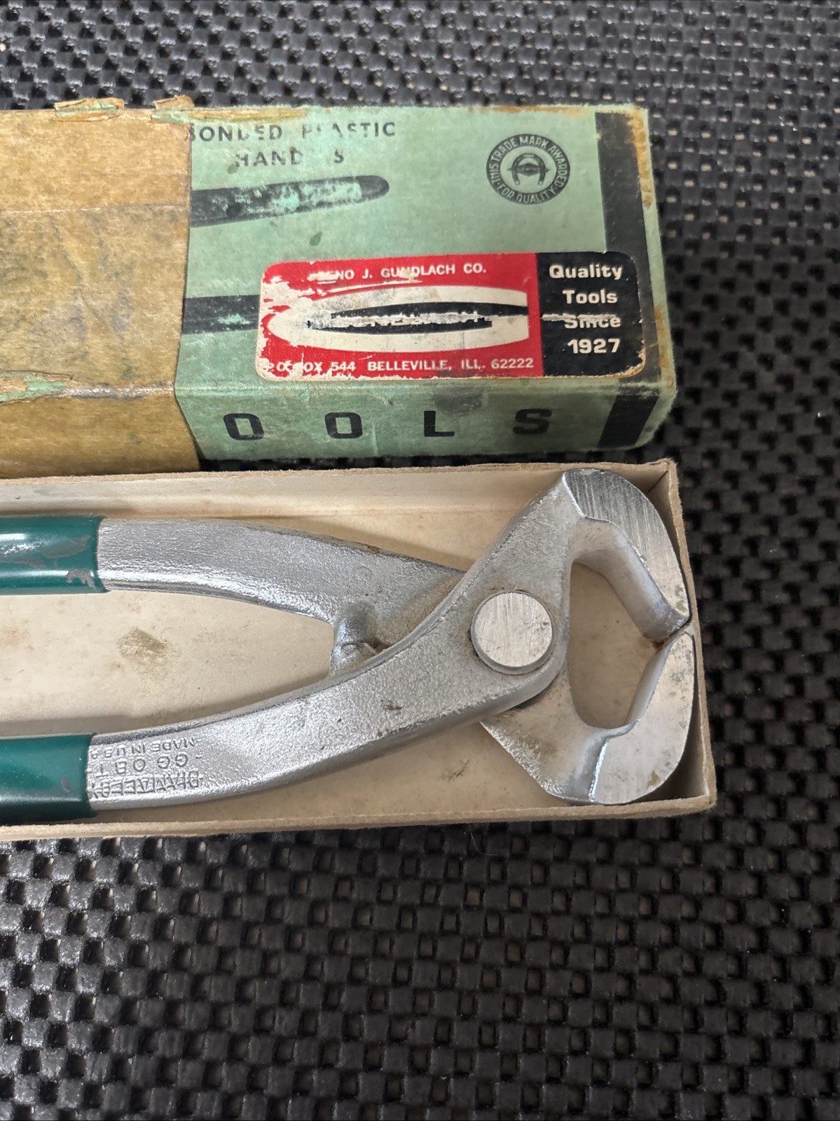 Diamond Tools ~ Diamalloy 8″ Tile Nipper ~ GG-08T ~ USA Original Box-C3
