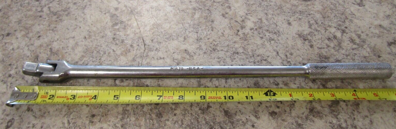 Master Mechanic – Drive Breaker Bar – M1670 – made in USA
