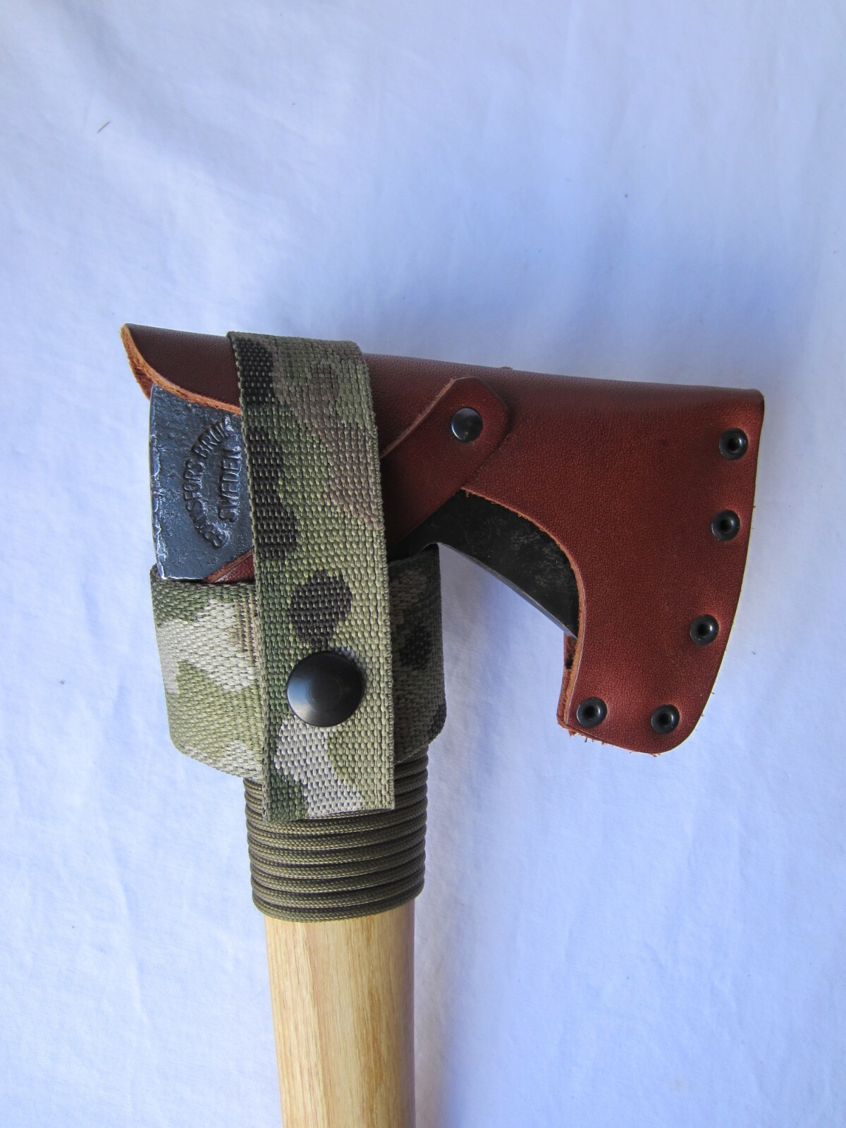 ICT Gransfors Bruks Hults Winkler Norlund Hatchet Axe Bushcraft Belt Carry Loop