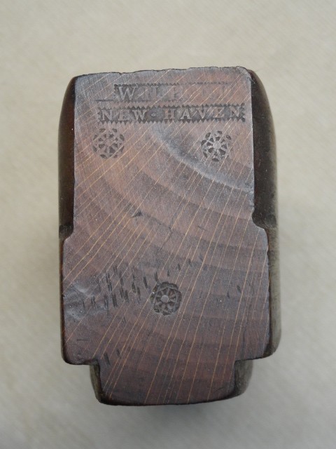 Coach Maker Carriage Door Trim Rabbet Wood Plane W.H. Pond New Haven CT 1844-60