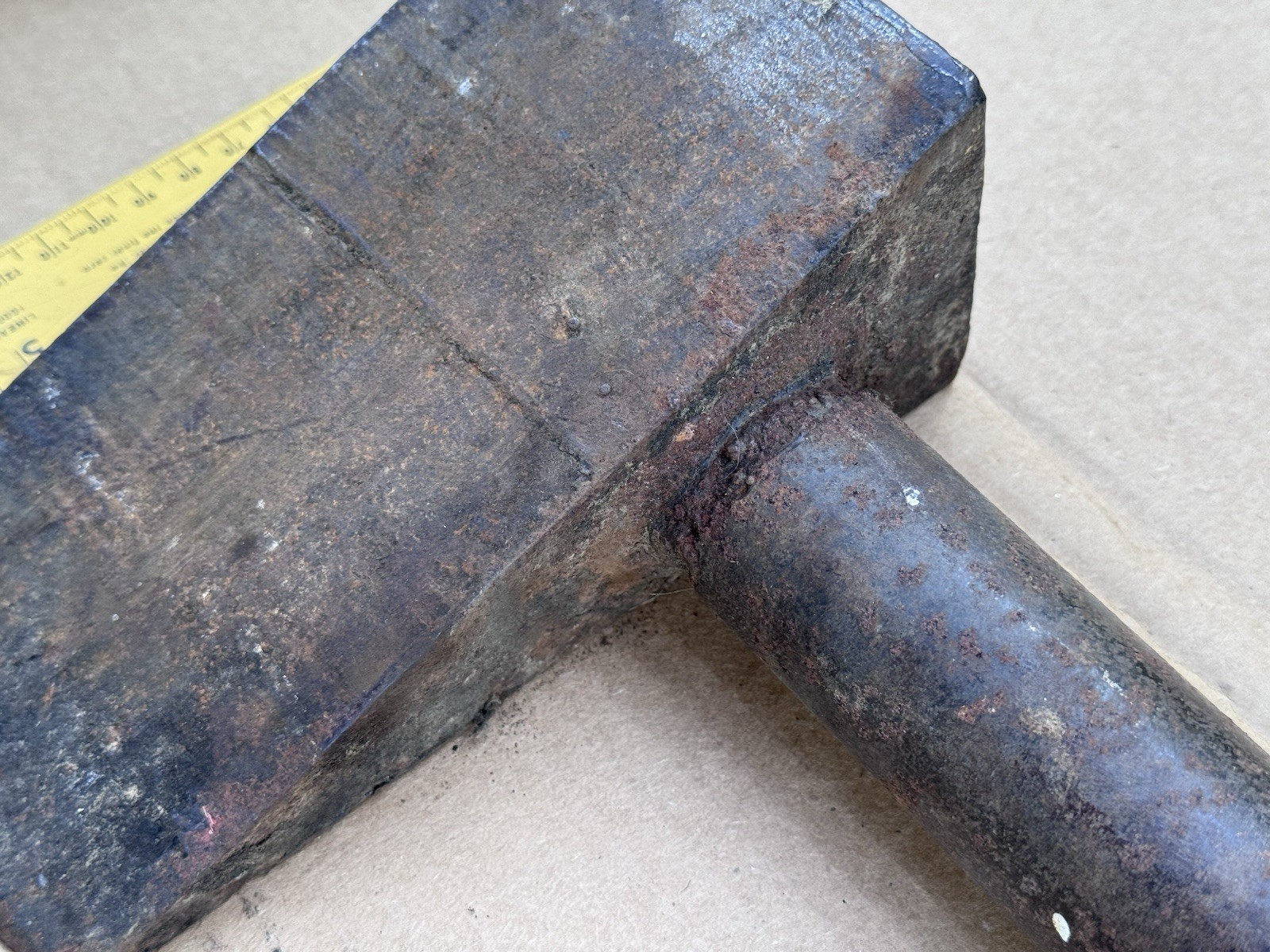 Vtg 20lb Monster Maul Fire Wood Log Splitting Tool heavy axe forestry
