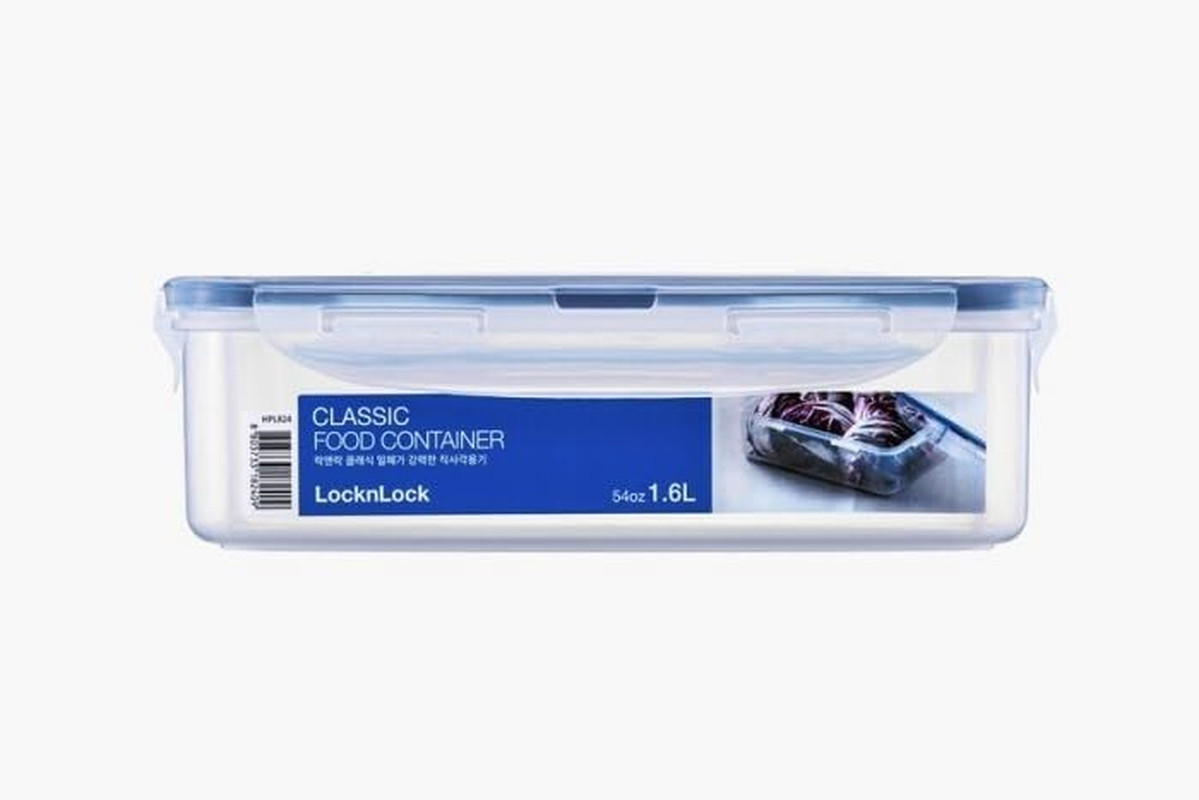 LOCK & LOCK Easy Essentials Food Storage Lids/Airtight Containers, BPA Free, 54