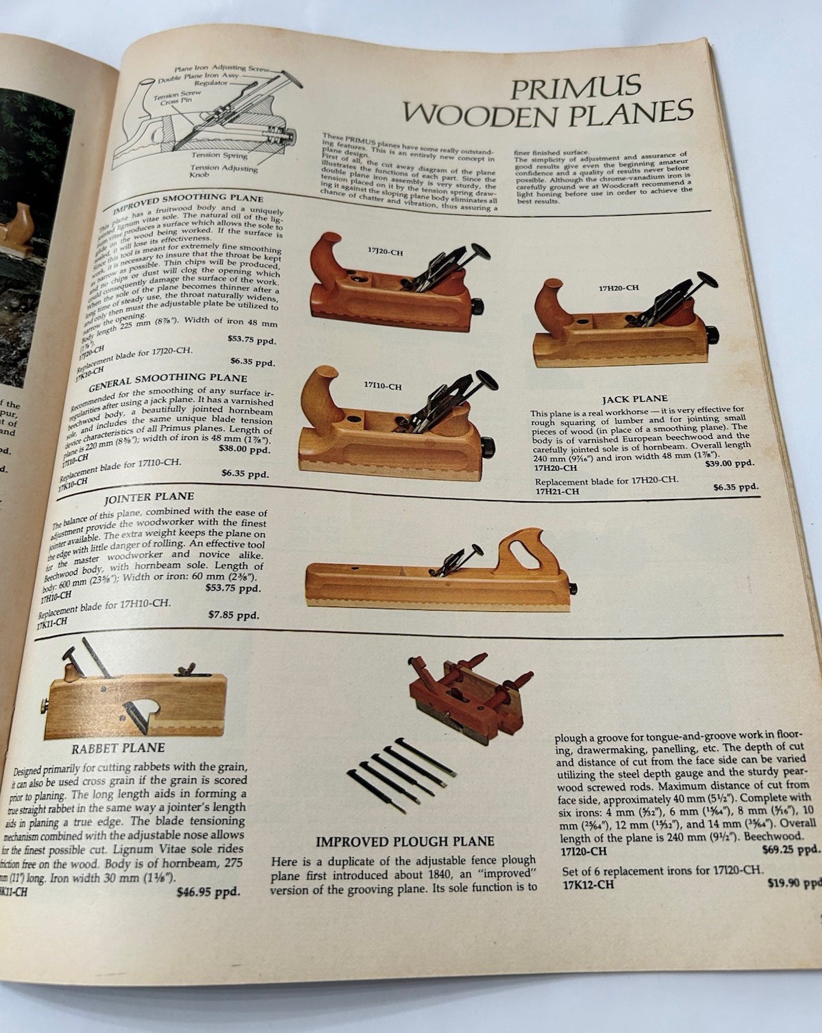 Woodcraft Supply Corp 1976 Catalog Woodworking Tools Woburn MA