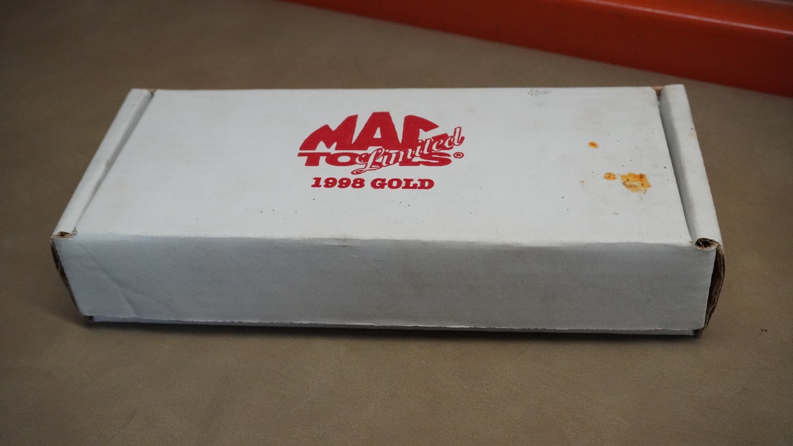 Mac Tools 1998 24K Gold Plated Line Wrench Set