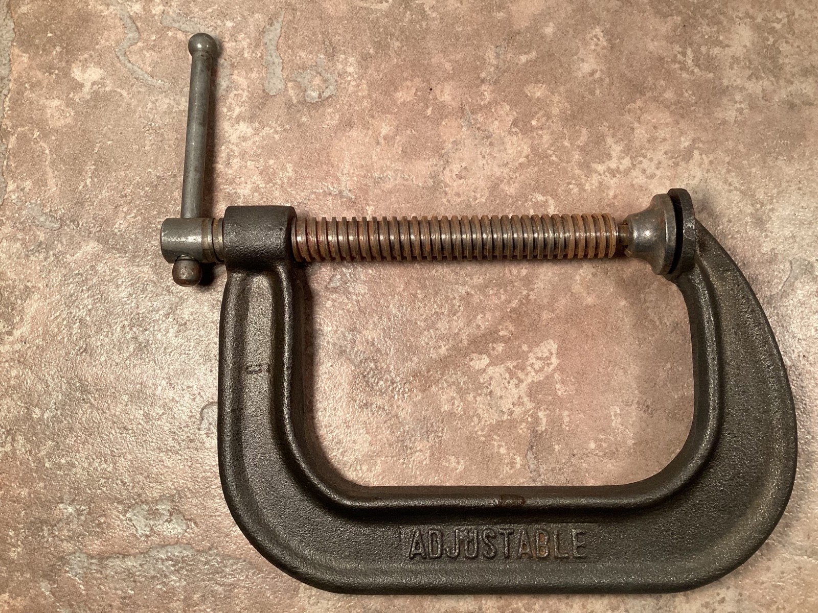 Vintage Craftsman #1440 C Clamp NOS 4 Inch Deep Reach Extra Heavy Duty USA Made